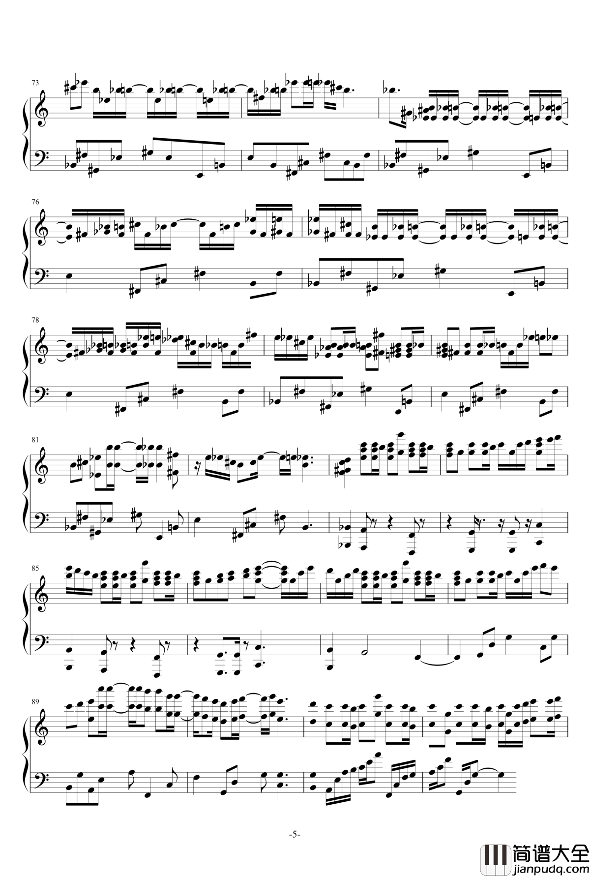 Wings_of_Piano_V.K_钢琴谱