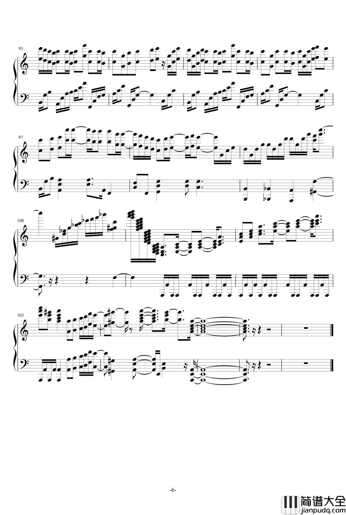 Wings_of_Piano_V.K_钢琴谱