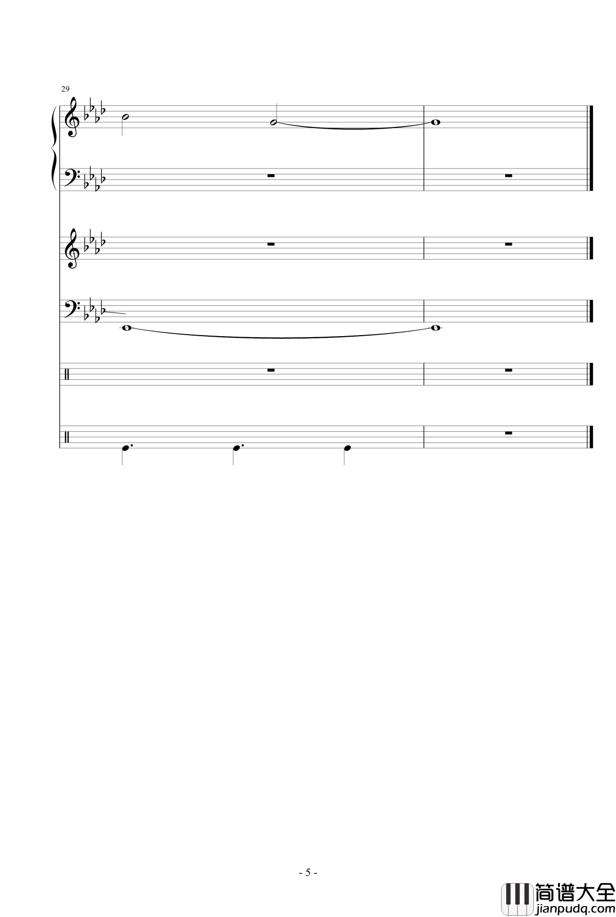 为微电影而写的氛围音乐钢琴谱_lcx64579