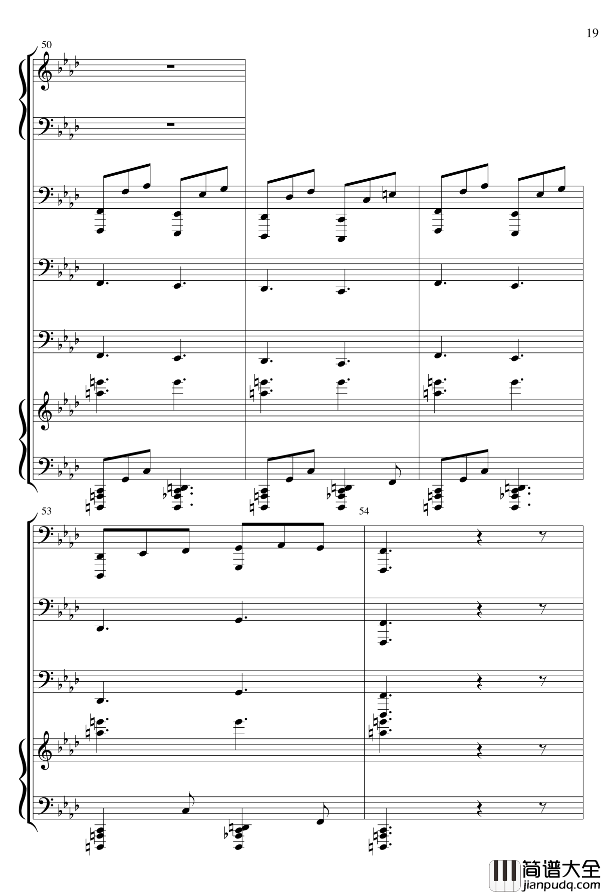 丝绸之路钢琴谱_gyf513