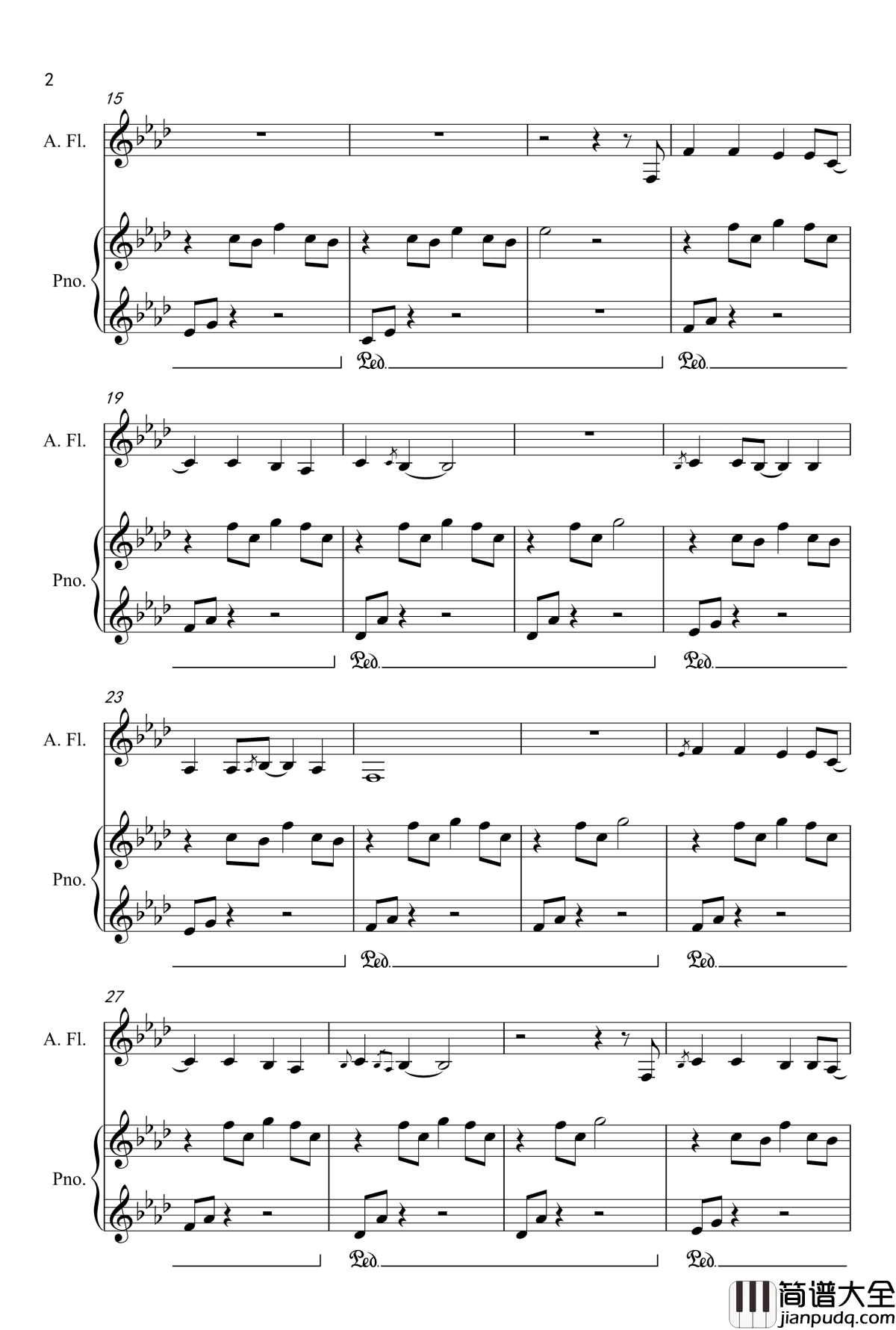 默钢琴谱_伴奏_那英