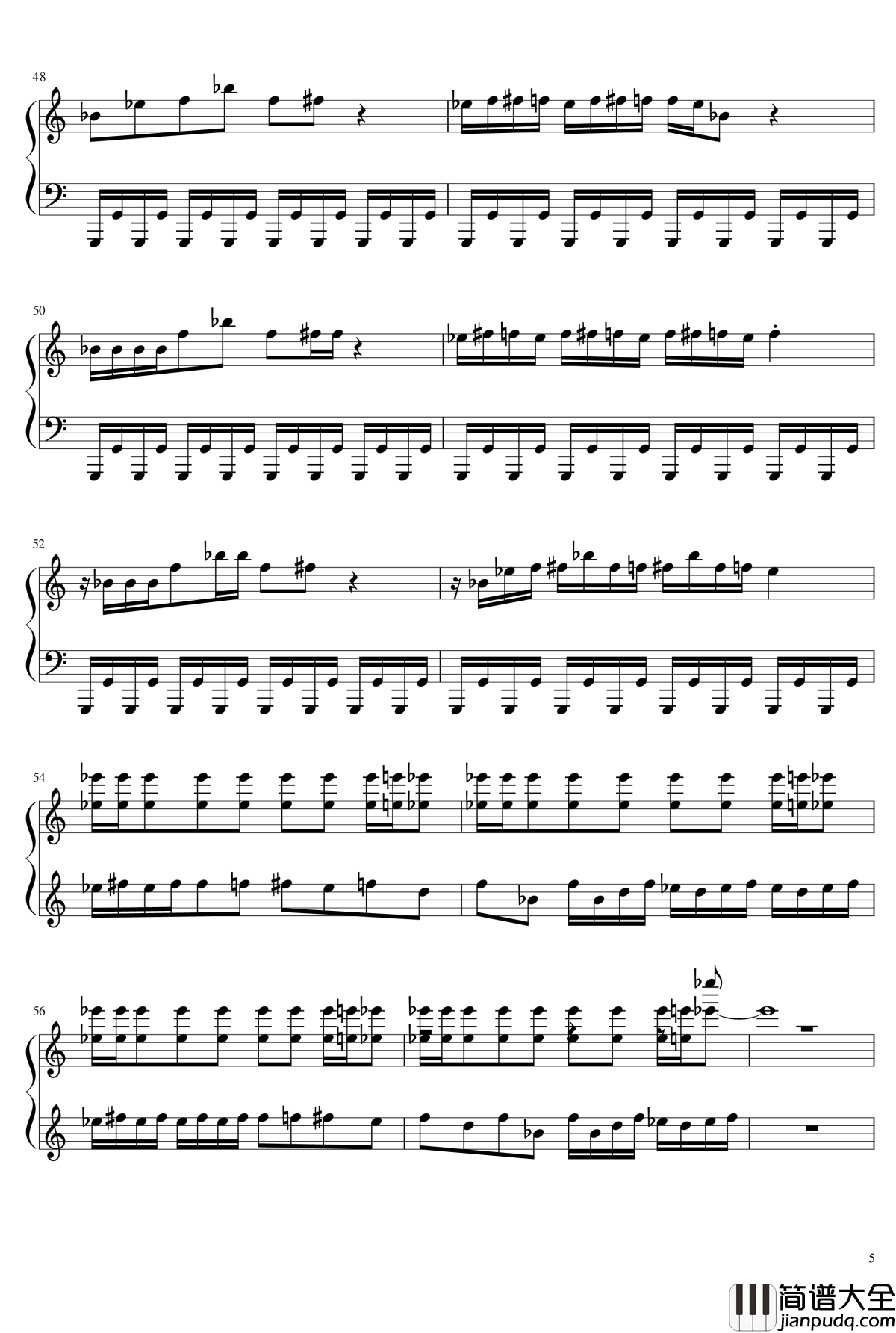 马卡龙_マカロン钢琴谱_初音未来