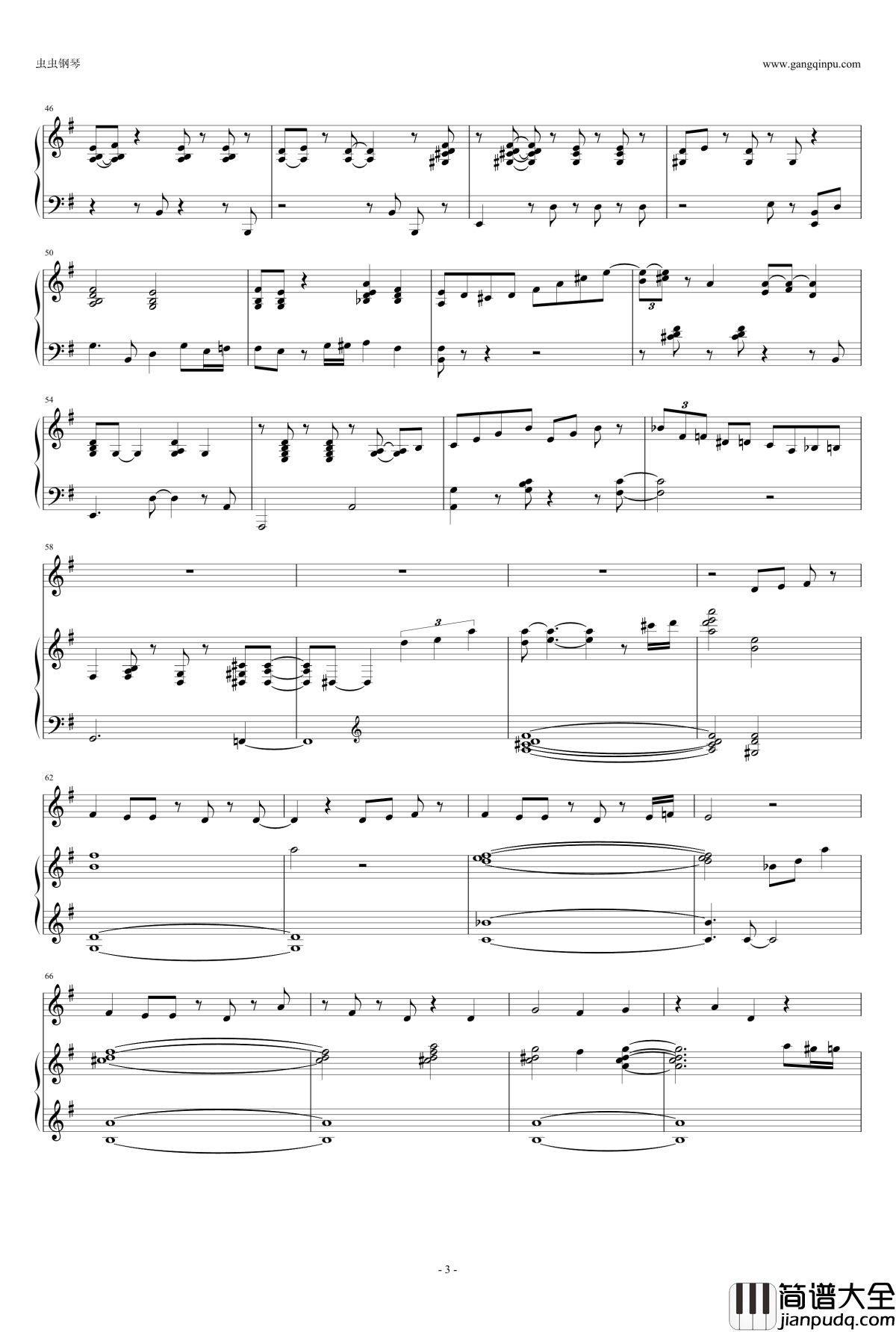 时间啊慢慢走钢琴谱_伴奏_李珍雅