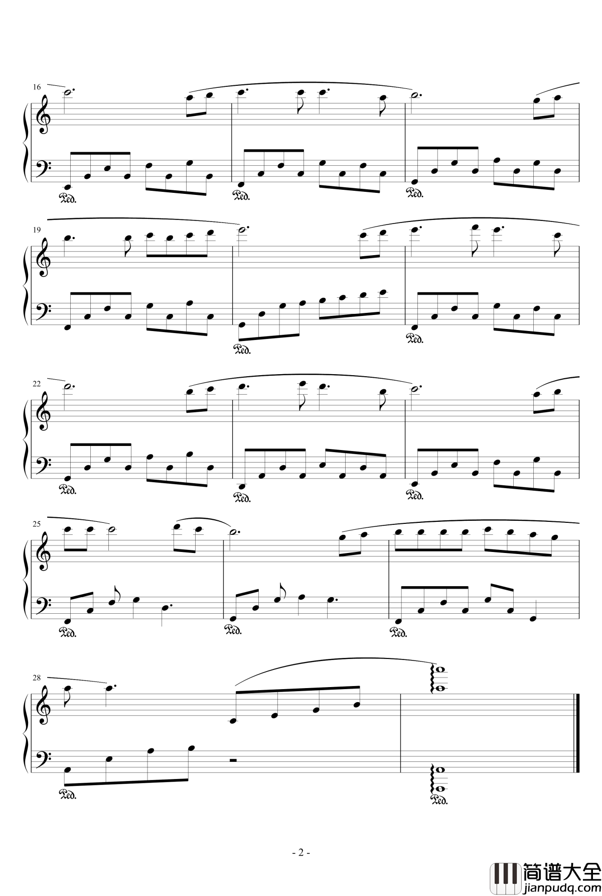 夏日星空钢琴谱_冷的穿越