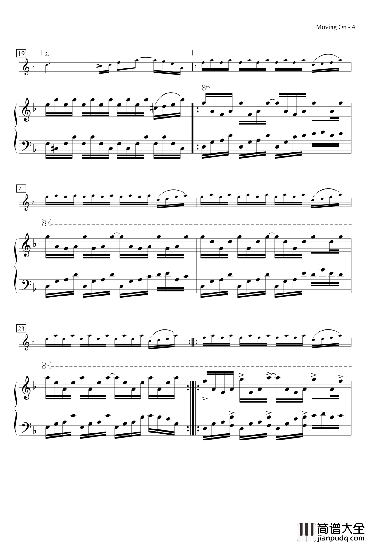 秋庭暮雨钢琴谱_MrSHUM