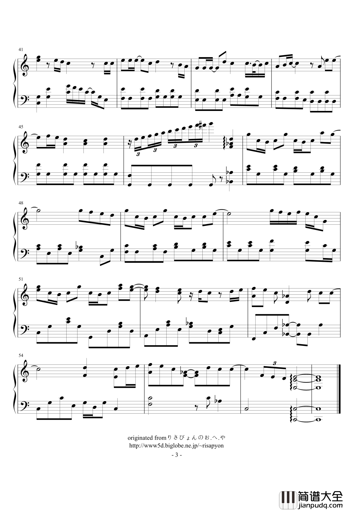 Flower钢琴谱_钢琴独奏_前田敦子