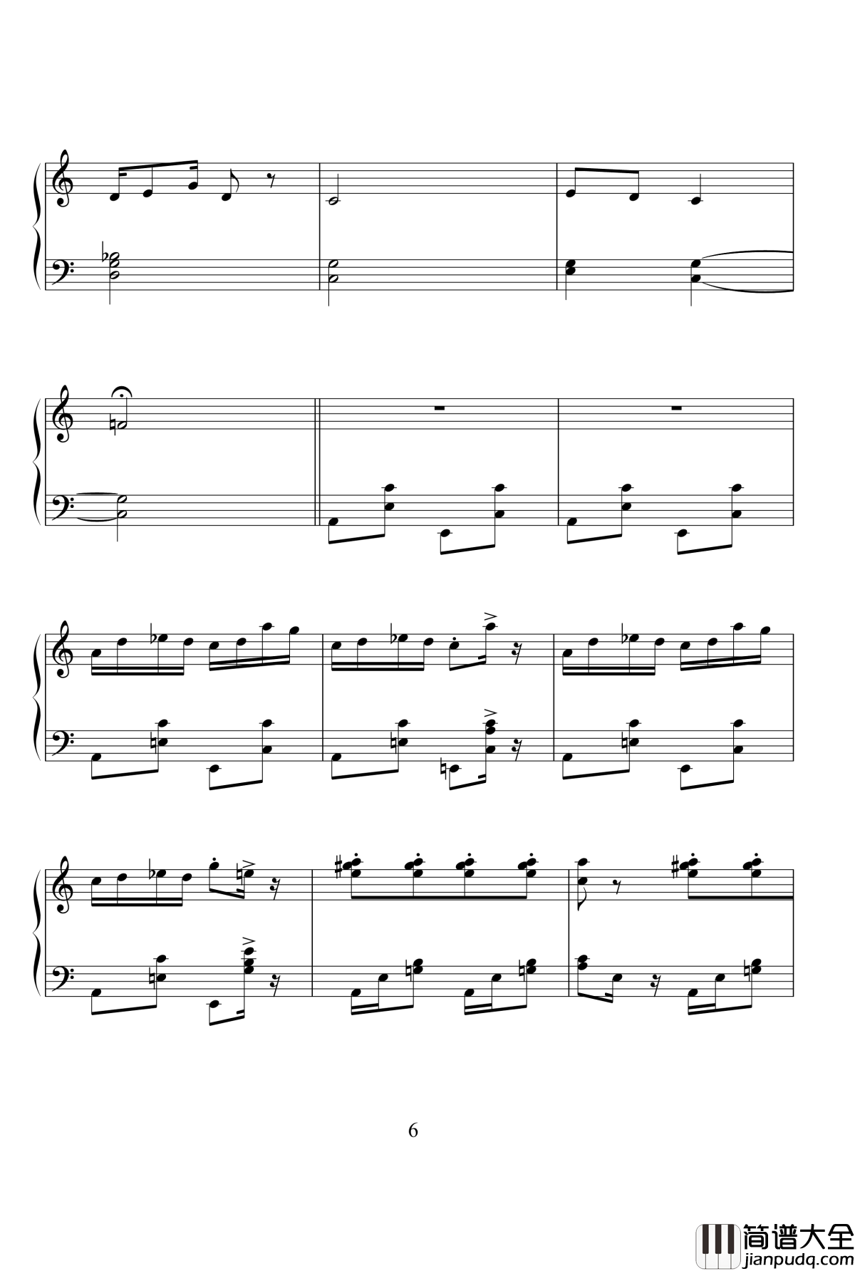 小丑旋律钢琴谱_二_MrSHUM