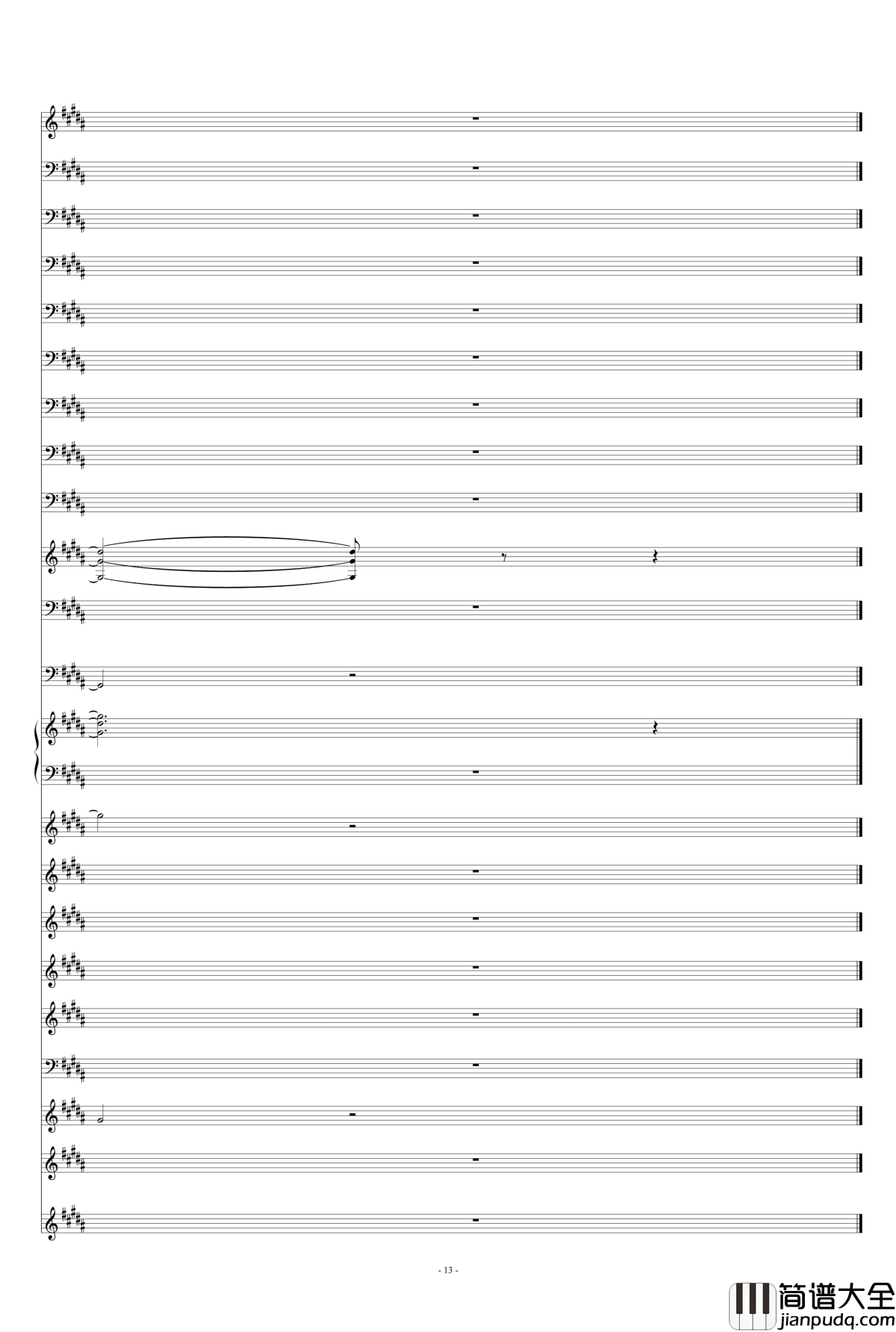 explosion钢琴谱_天钦