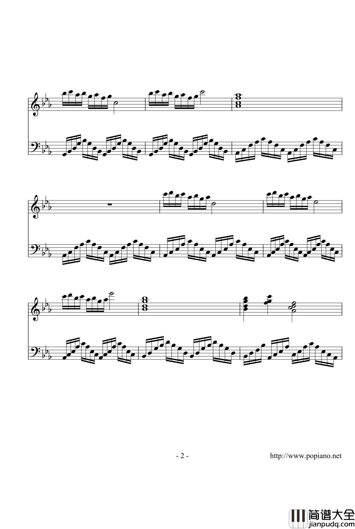 黑洞钢琴谱_COMICKER