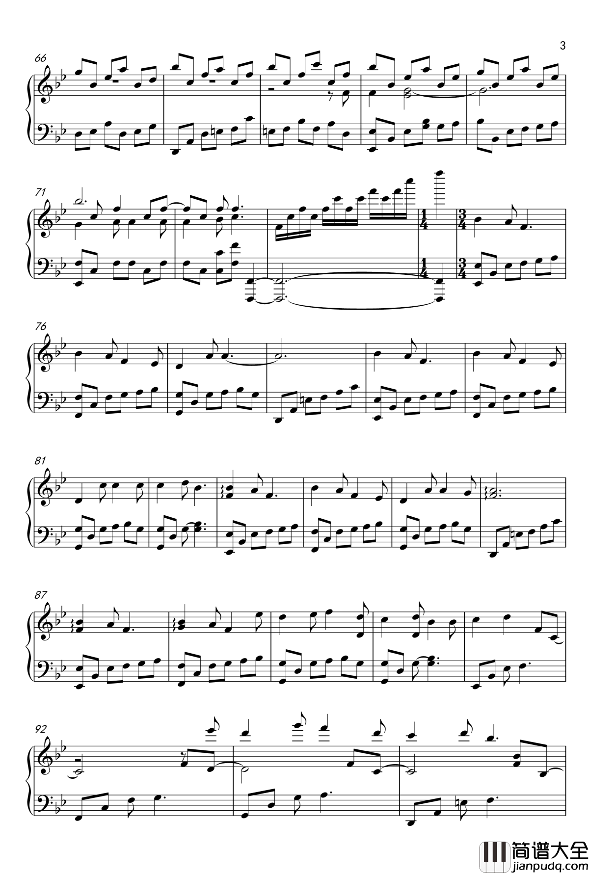 Untitled钢琴谱_克莱德曼