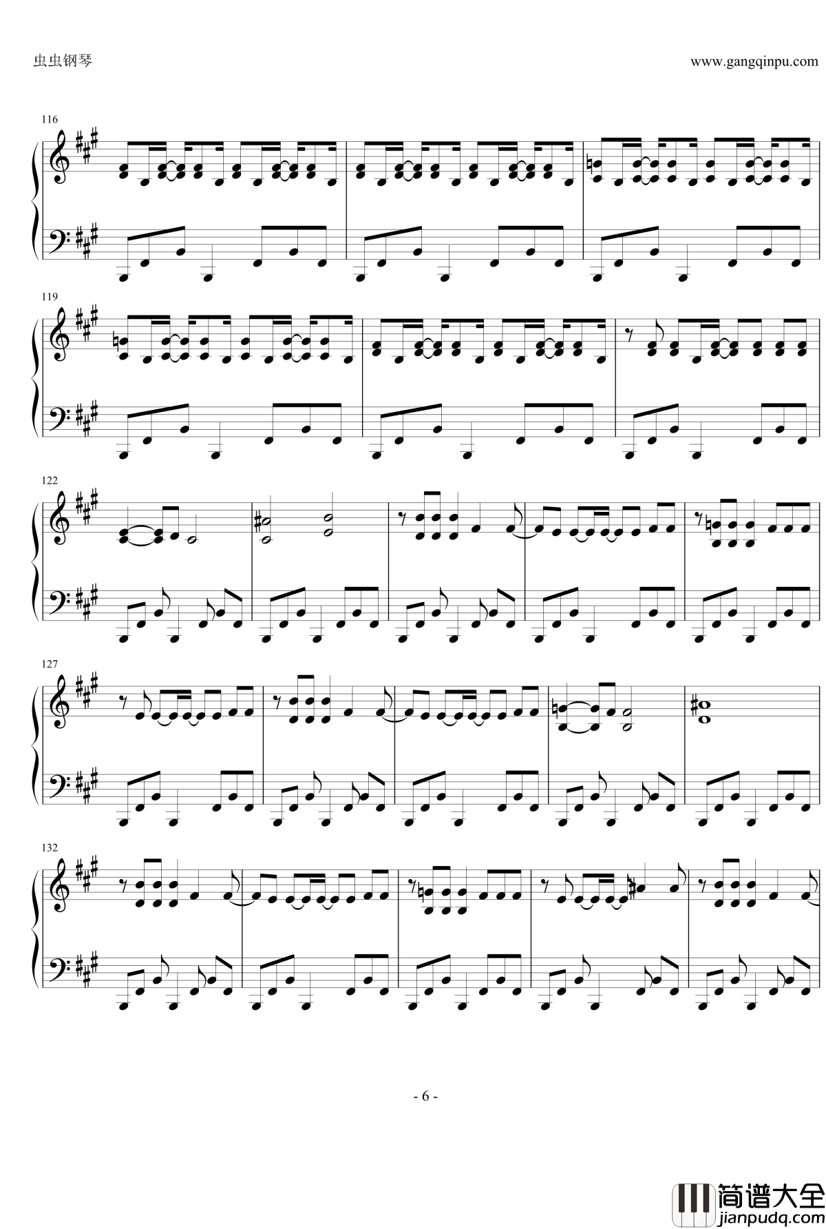 LOST_CHILD钢琴谱_桃色幸运草