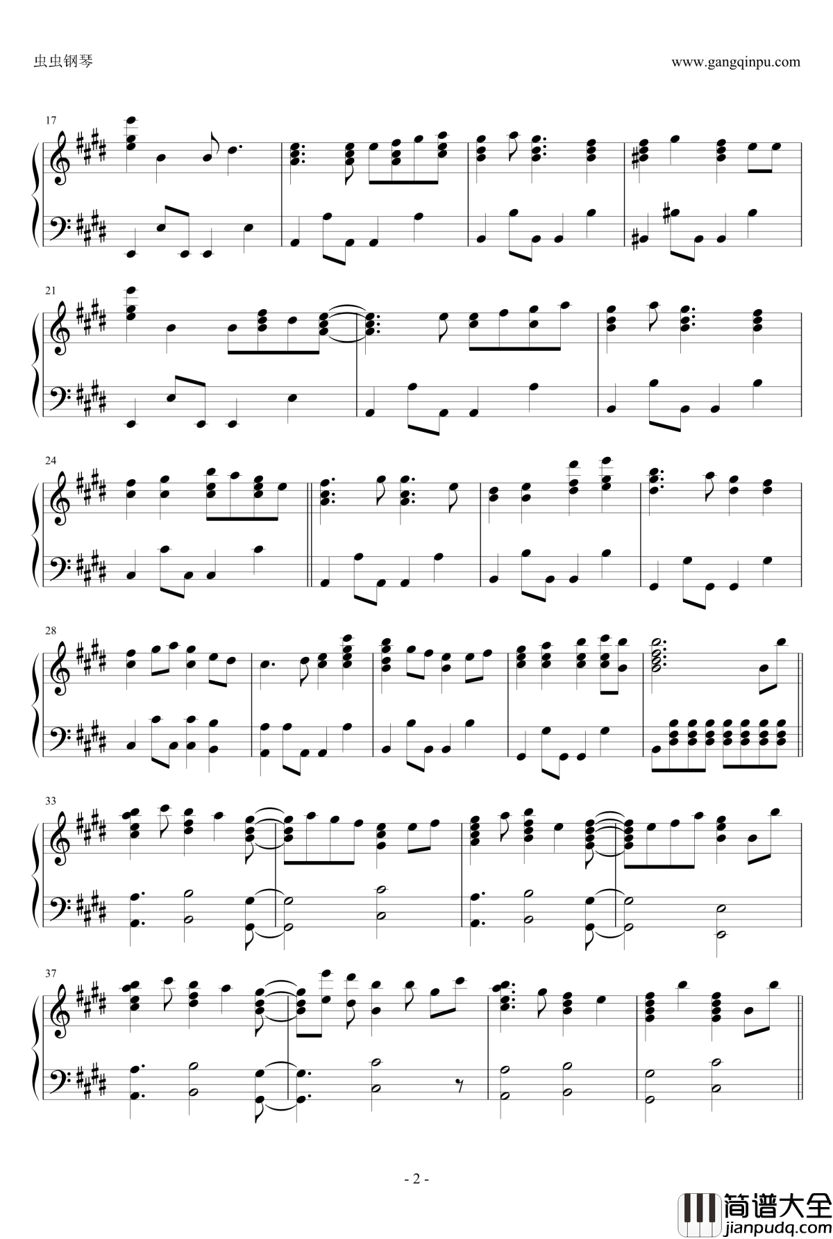 Irony钢琴谱_tvサントラ