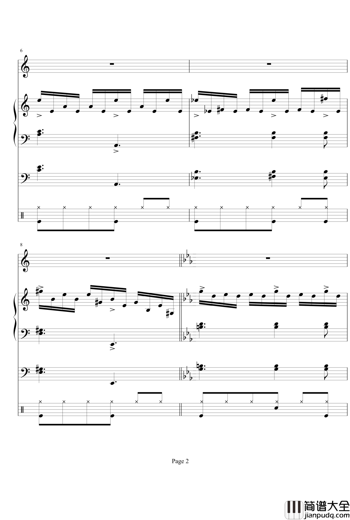 Prologue钢琴谱_fulanckyce