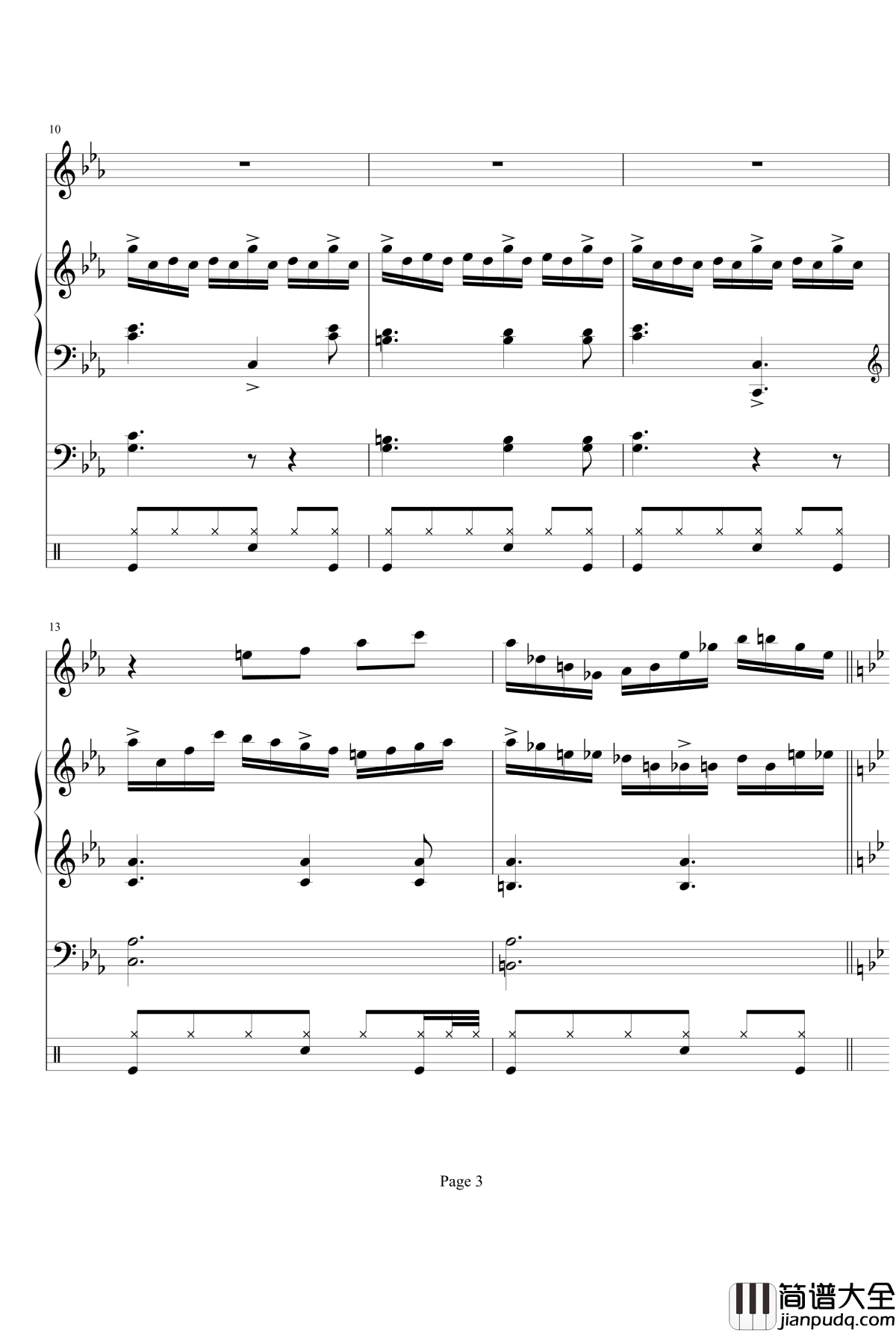 Prologue钢琴谱_fulanckyce