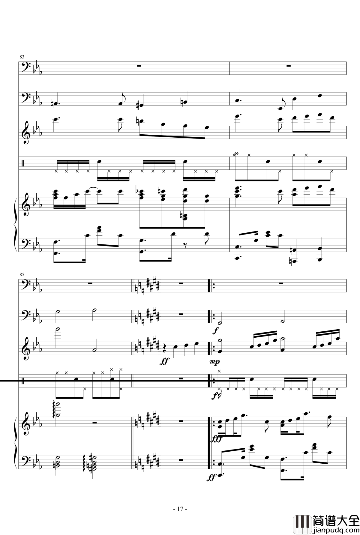 褪色的夏天钢琴谱_Ydolem