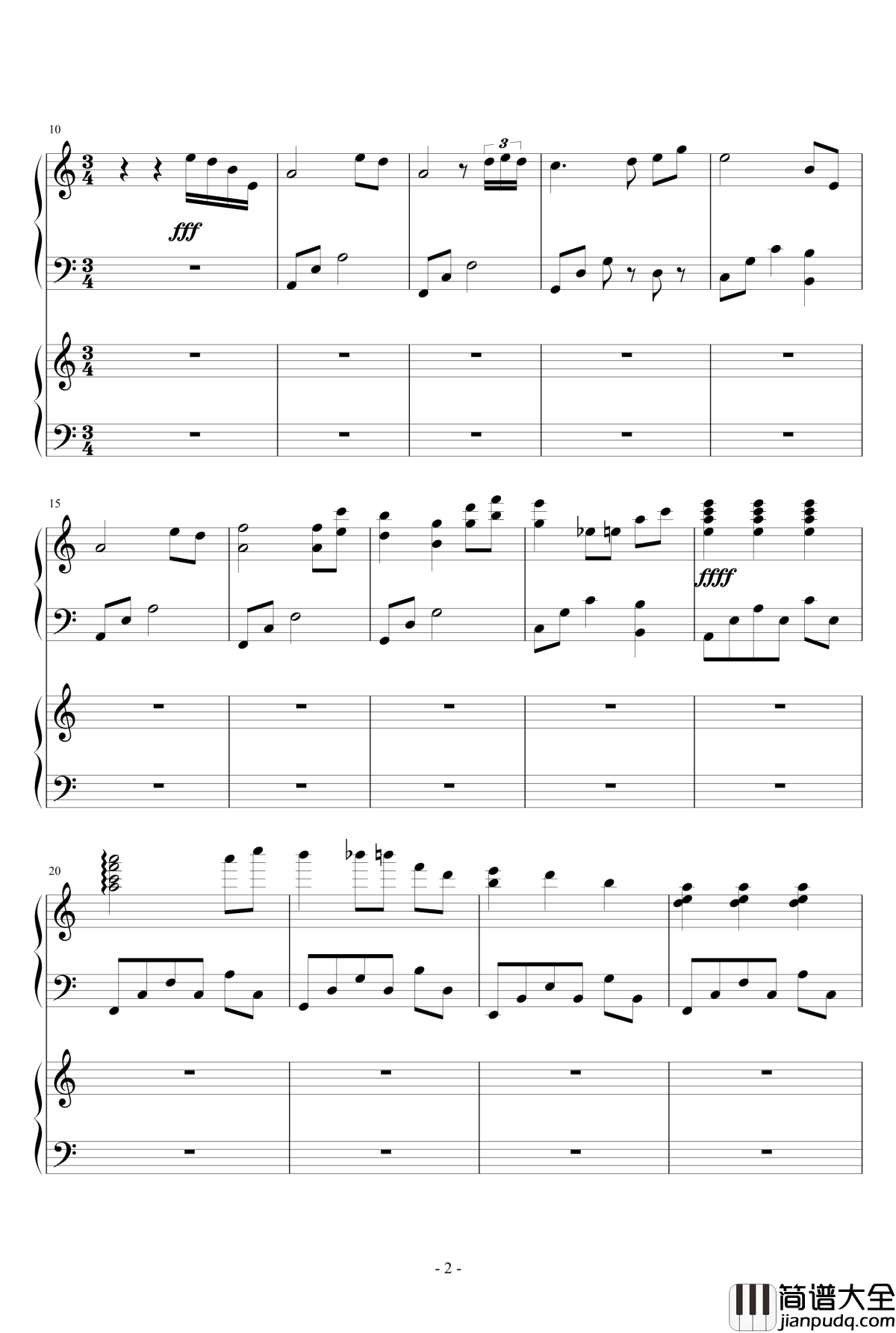 童之魂钢琴谱_Ydolem