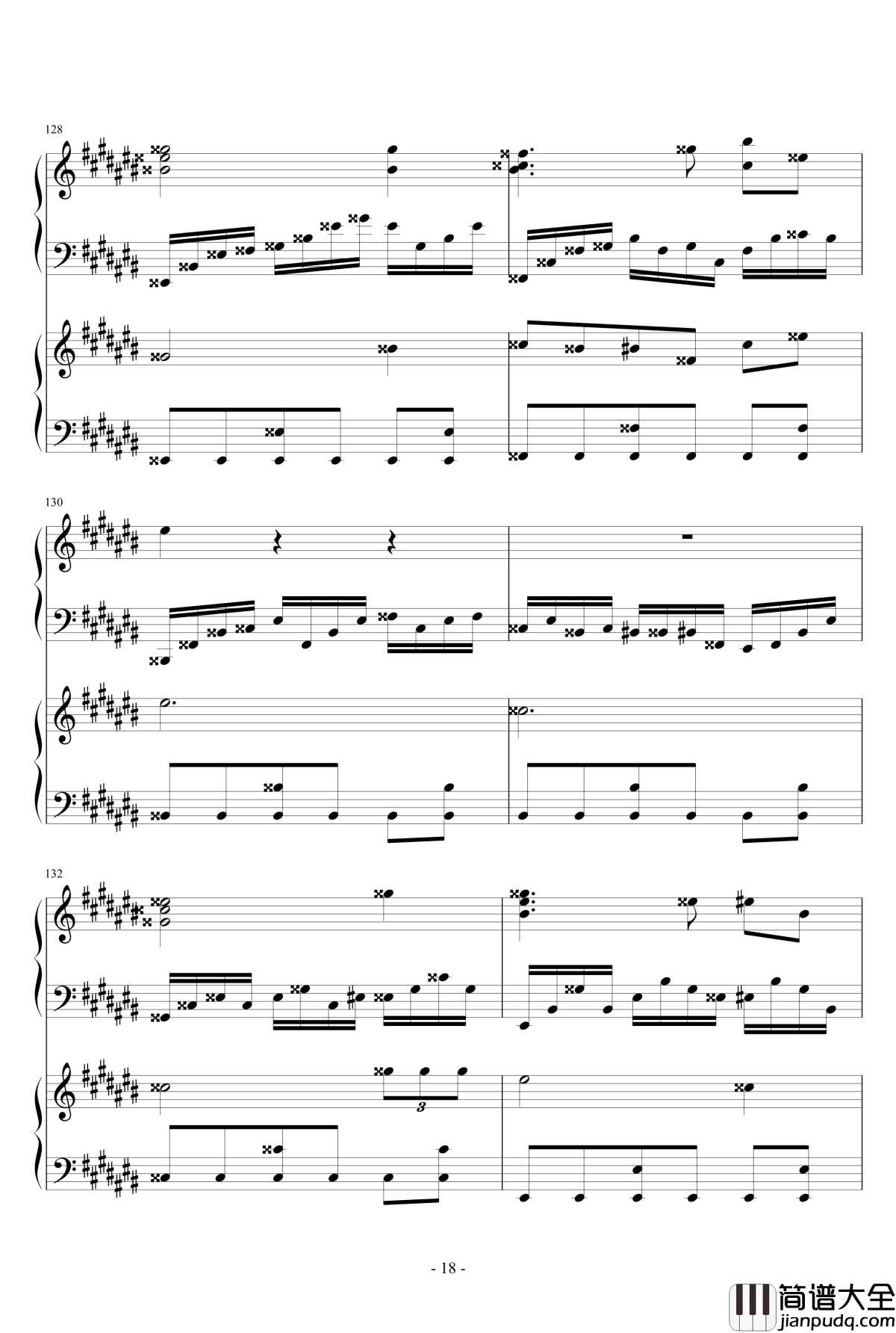 童之魂钢琴谱_Ydolem