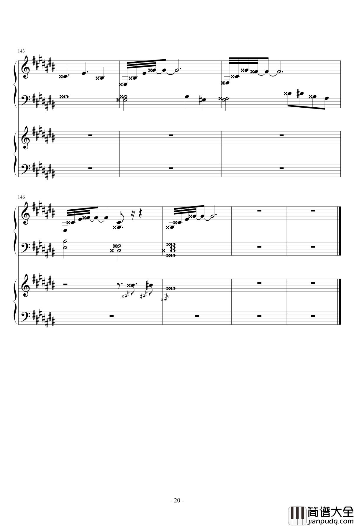 童之魂钢琴谱_Ydolem