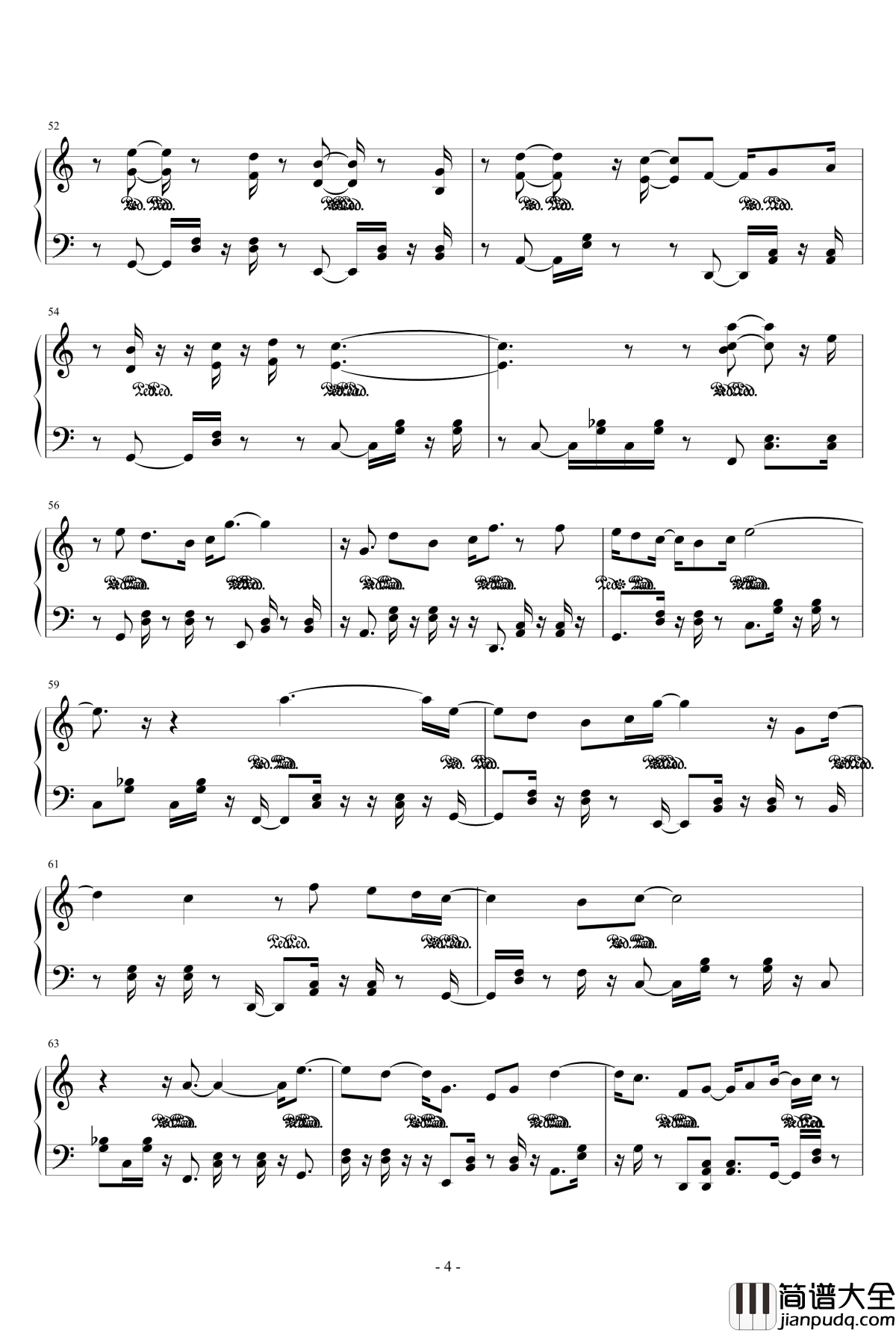 钢琴日记钢琴谱_6月12日_eggming