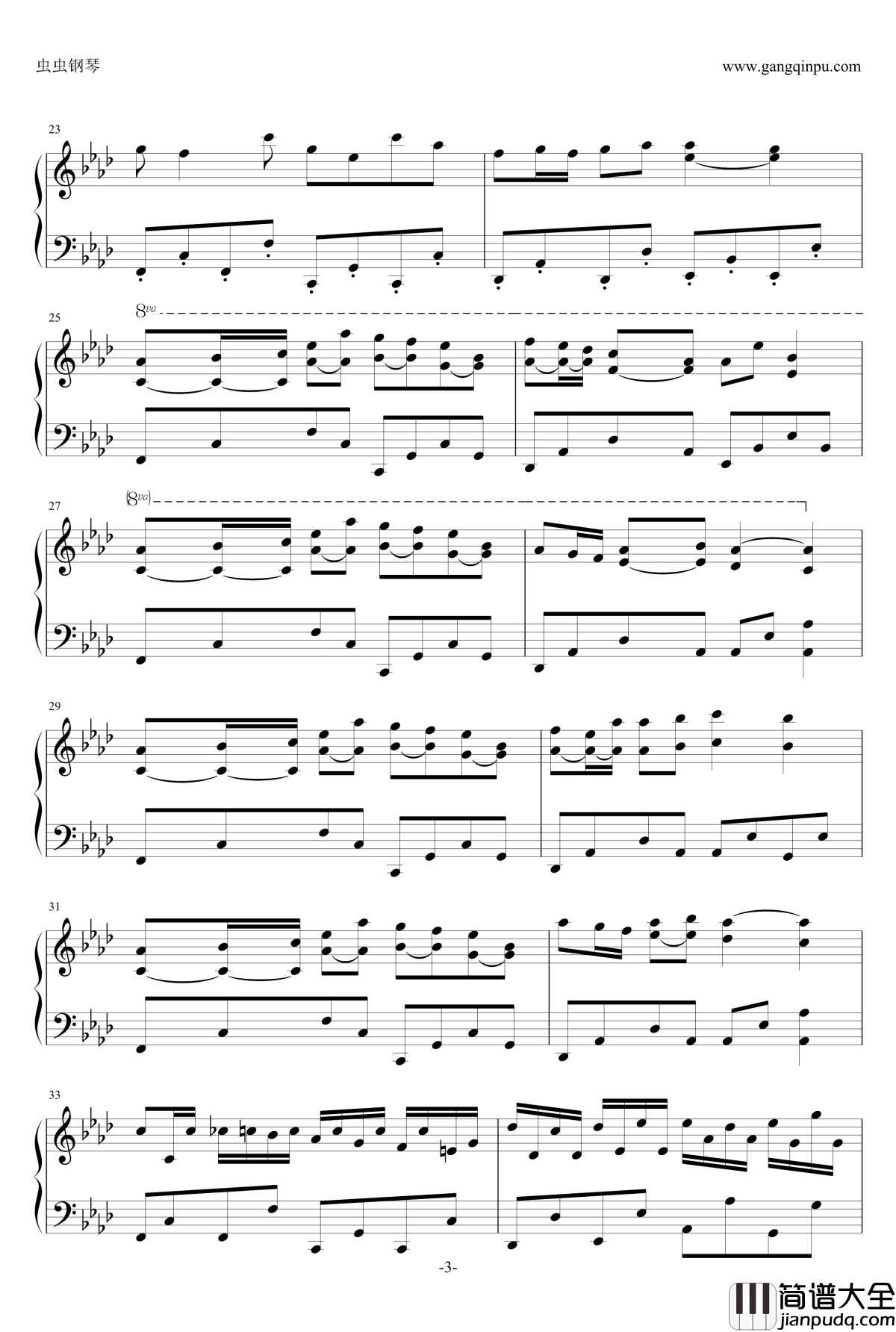 happiness_of_marionette钢琴谱_海猫鸣泣之时