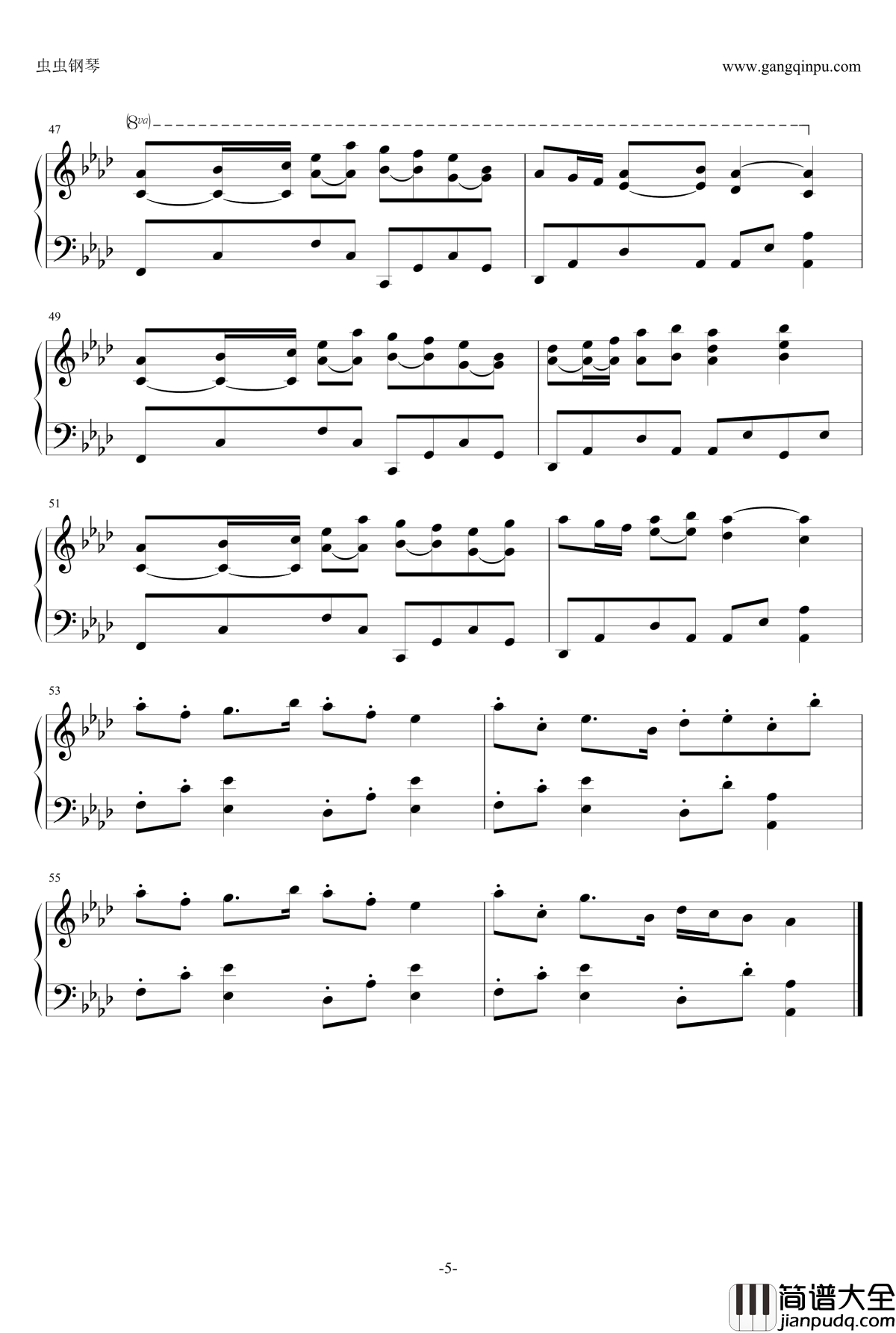 happiness_of_marionette钢琴谱_海猫鸣泣之时