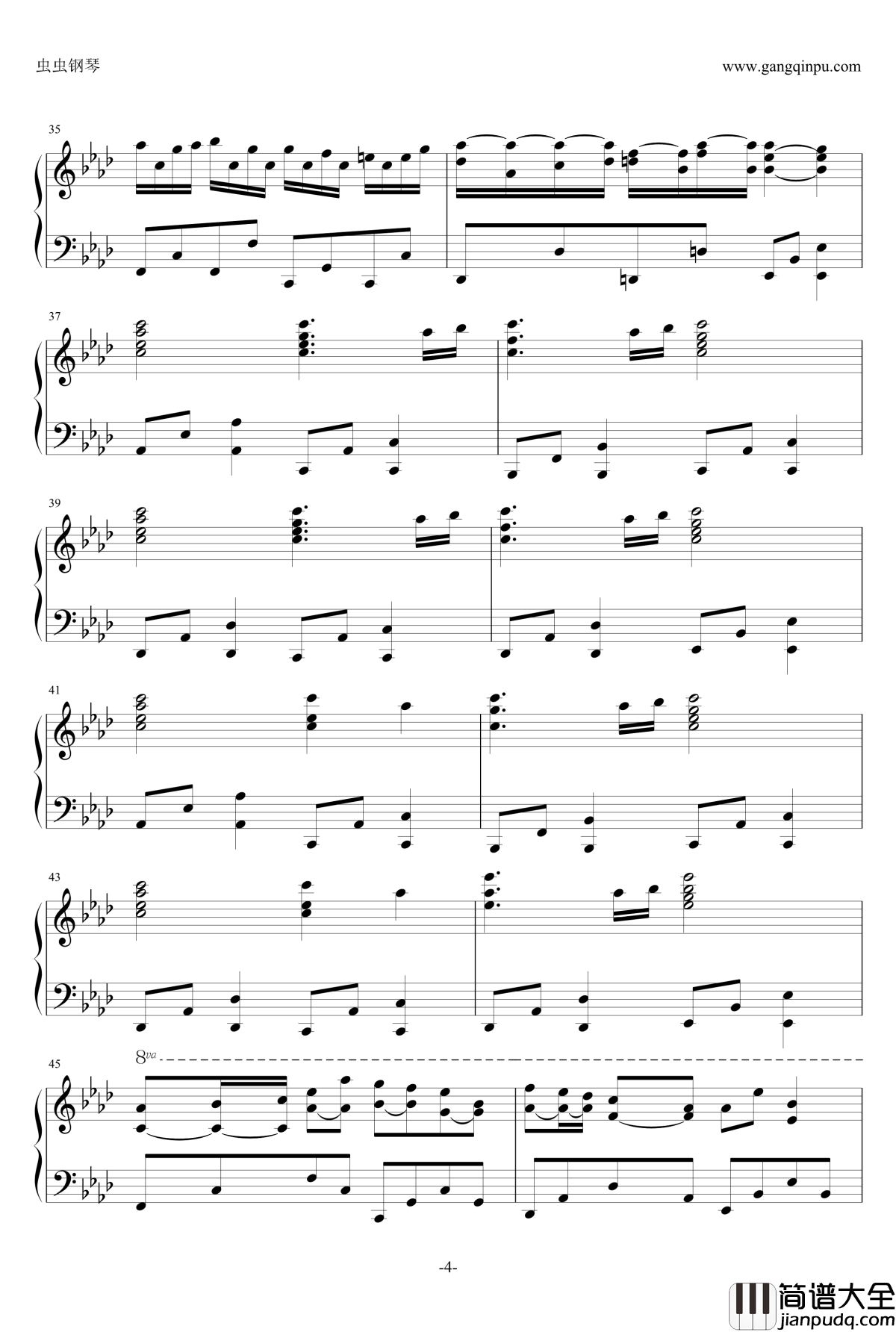 happiness_of_marionette钢琴谱_海猫鸣泣之时