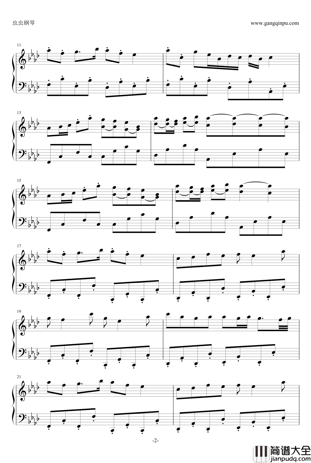 happiness_of_marionette钢琴谱_海猫鸣泣之时