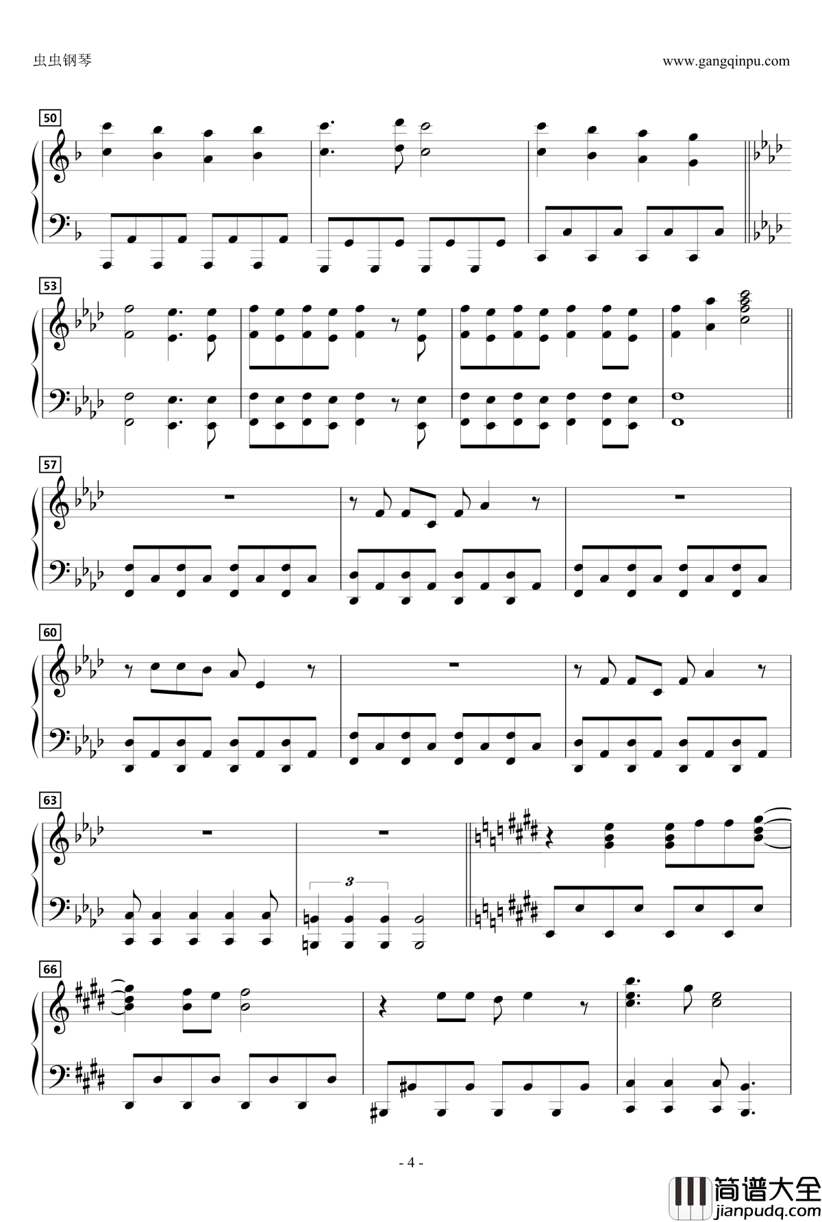 フレ降レミライ钢琴谱_动漫