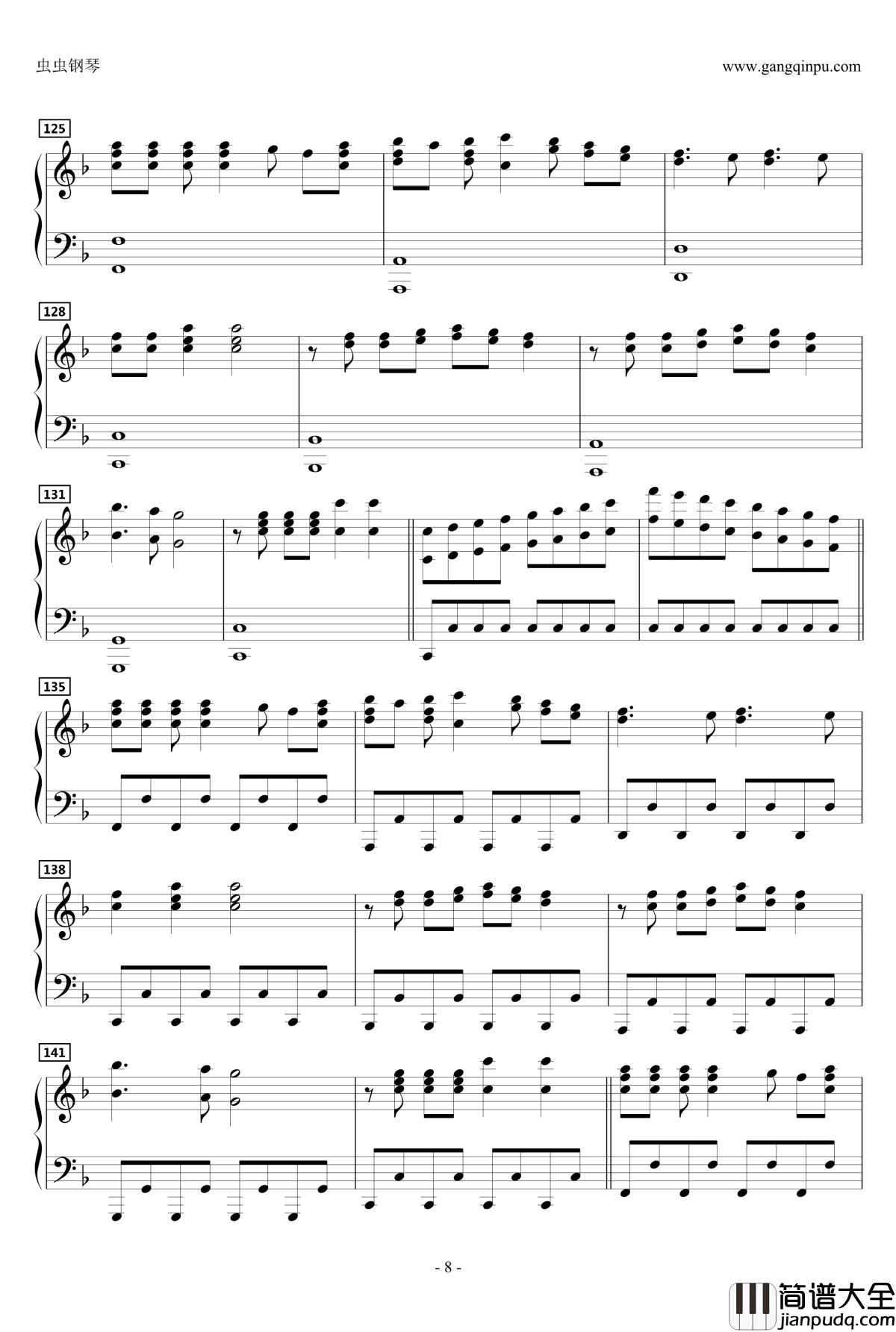 フレ降レミライ钢琴谱_动漫