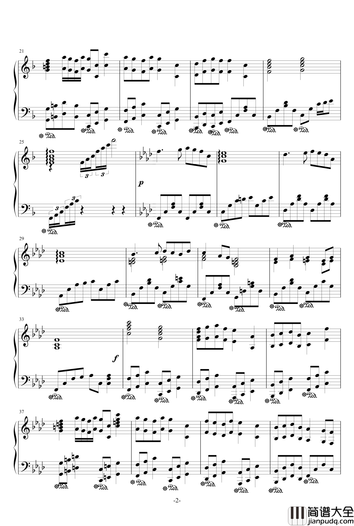 雲の舞钢琴谱_黑羽凌寒