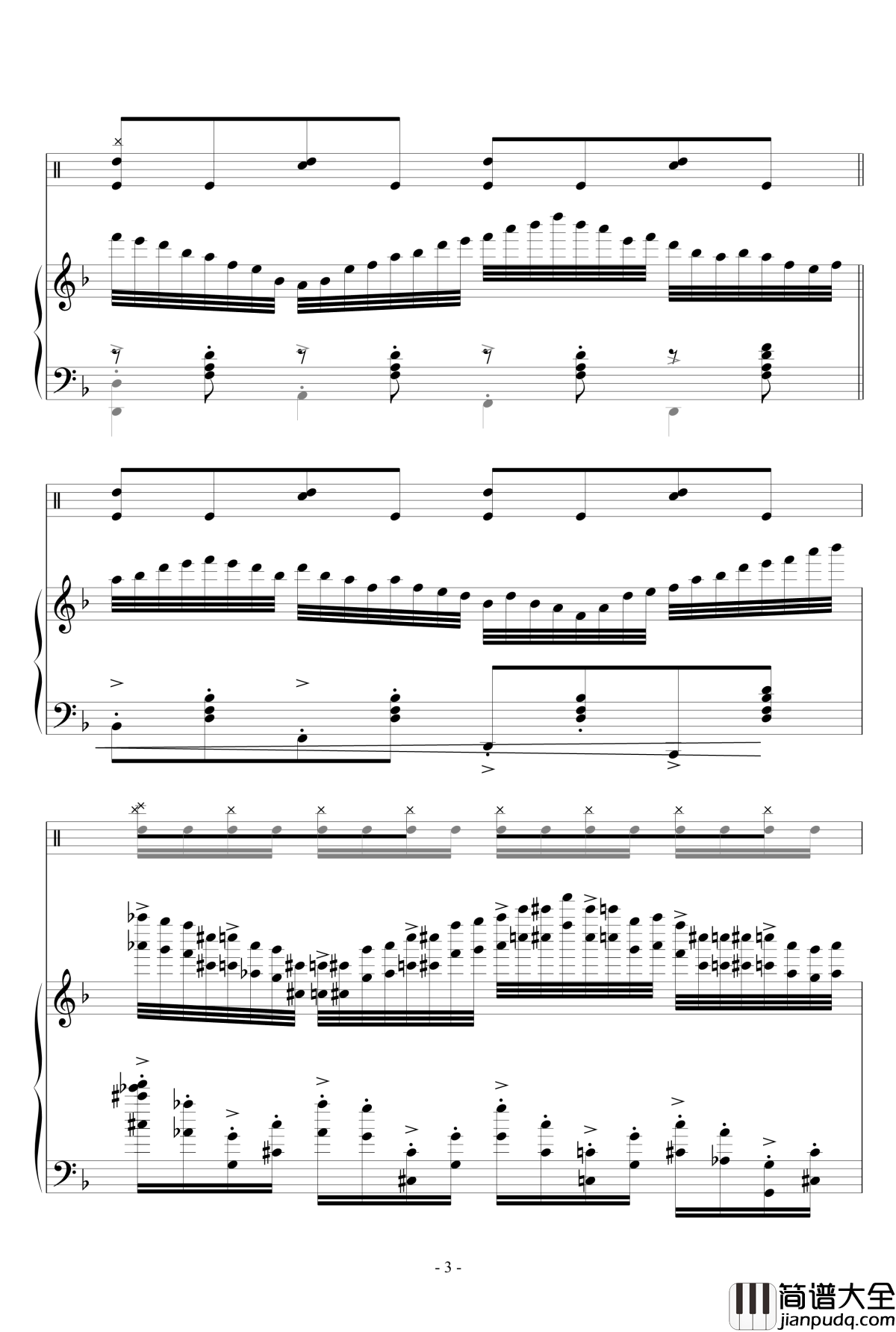 闹鬼的神社钢琴谱_瑜乐星