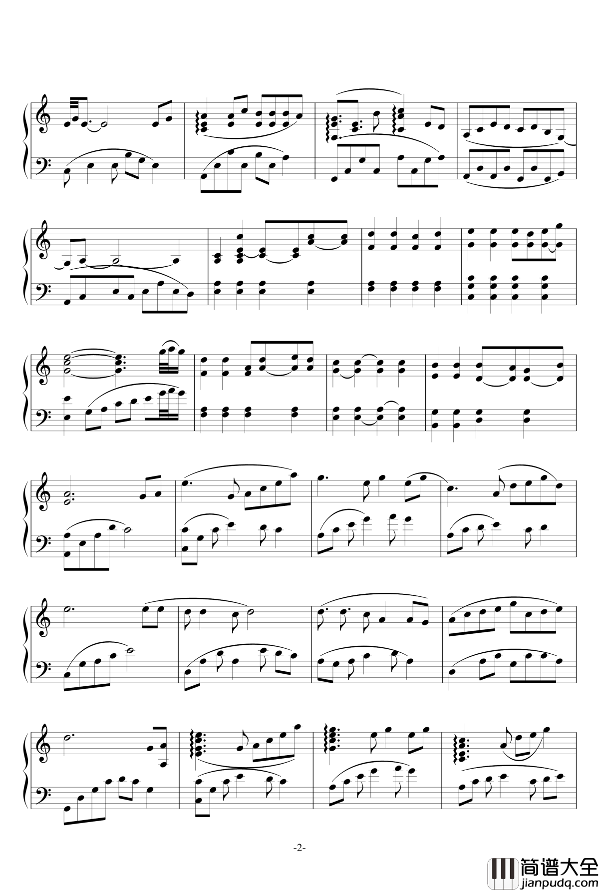 天秤·凄美的真相钢琴谱_為妳而舞