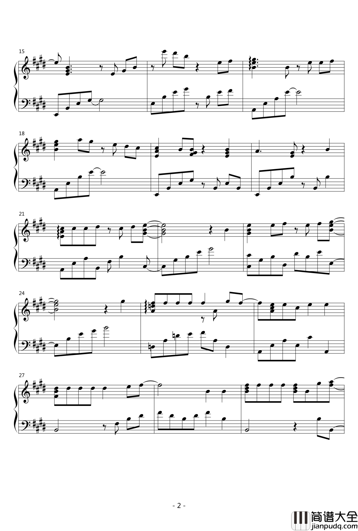 官方4首OPED改编钢琴集钢琴谱_我的青春恋爱物语果然有问题