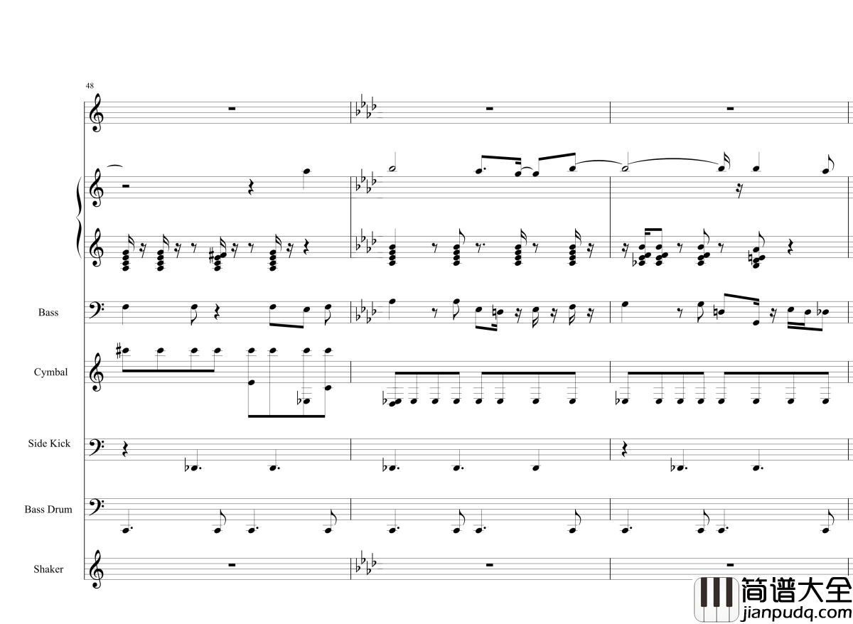 Acai_na_tigela钢琴谱_半璧