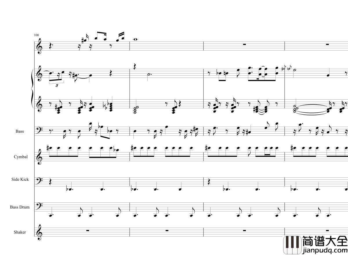 Acai_na_tigela钢琴谱_半璧