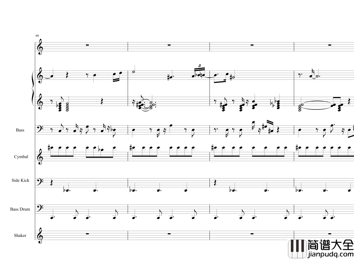 Acai_na_tigela钢琴谱_半璧