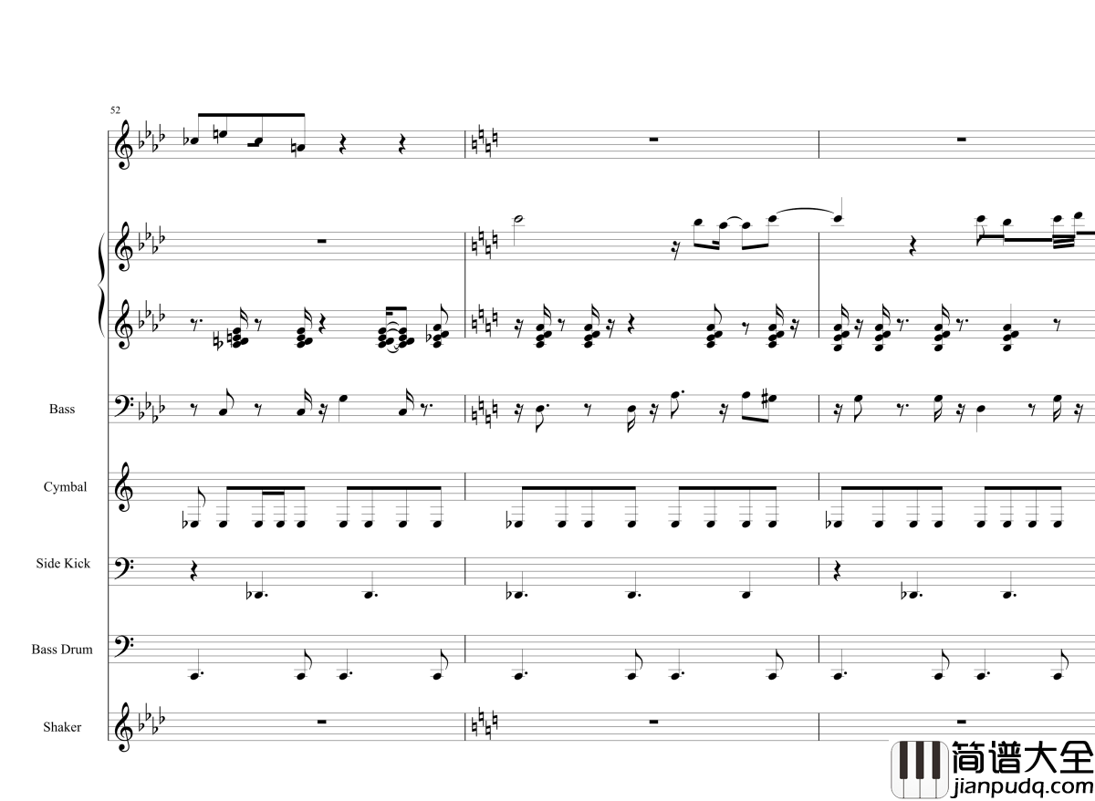 Acai_na_tigela钢琴谱_半璧