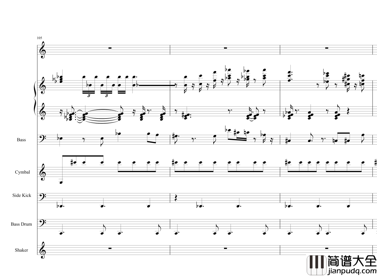 Acai_na_tigela钢琴谱_半璧