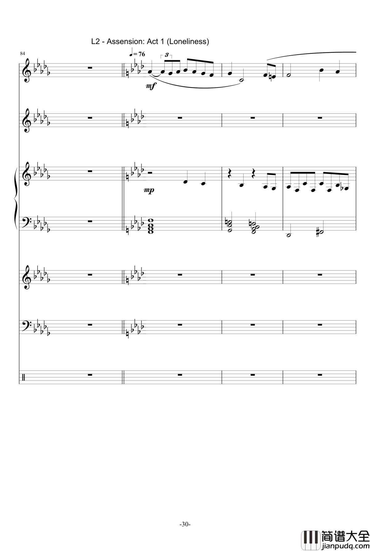 Chapter_7_No._4总谱L钢琴谱_Full_Cytus