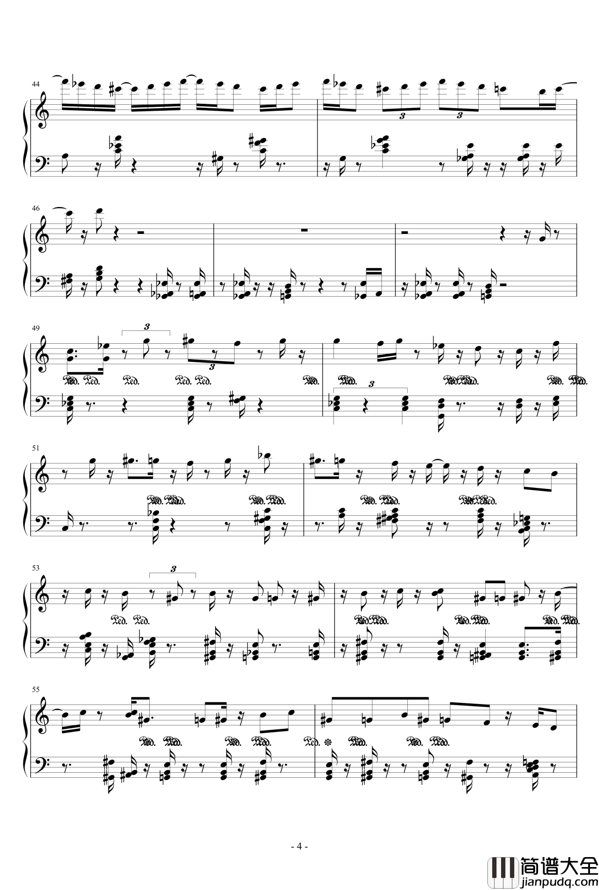 钢琴日记钢琴谱_7月2日_eggming