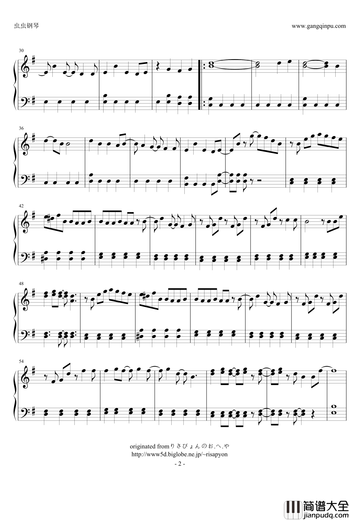 truth钢琴谱_嵐_Arashi