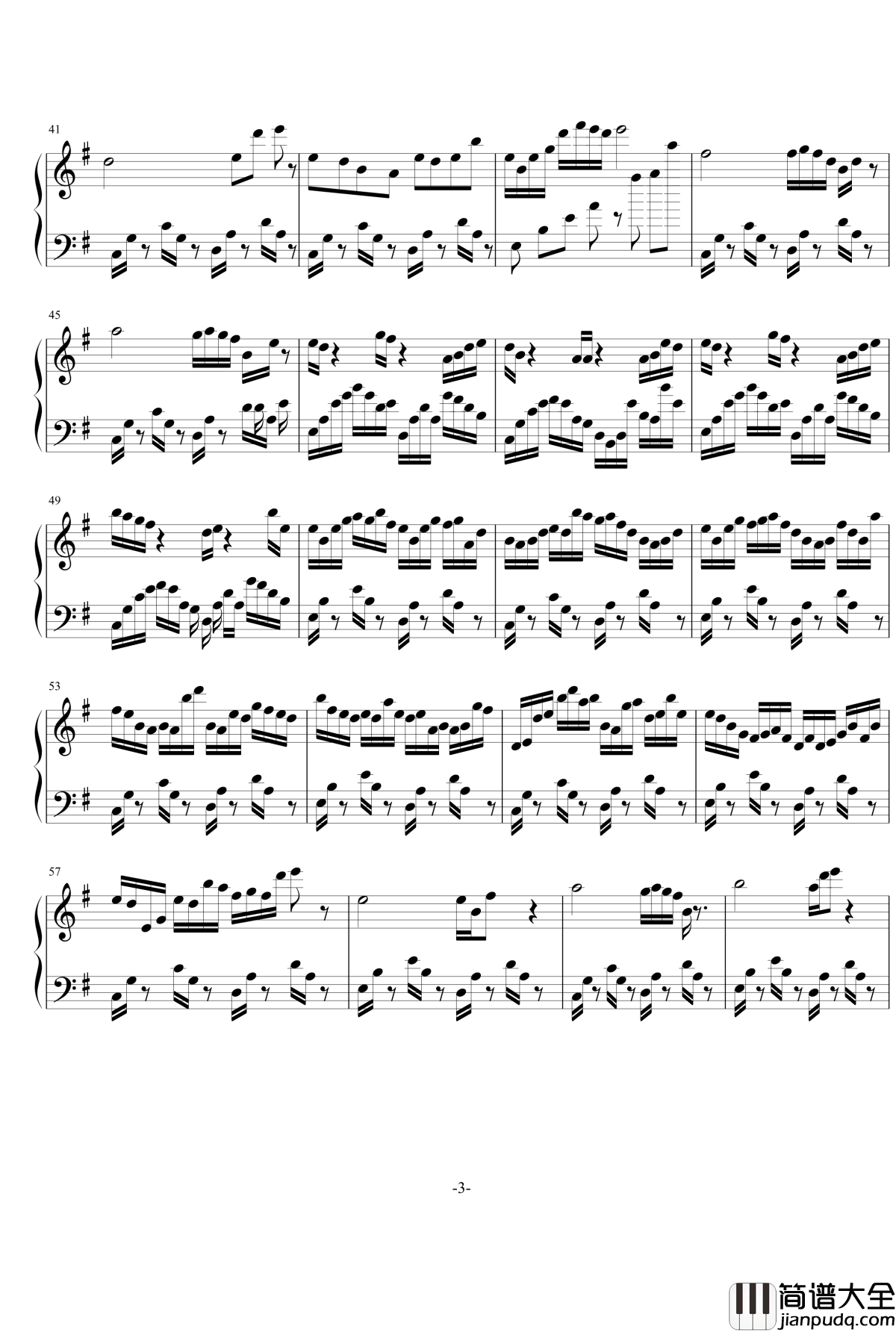 思绪钢琴谱_夜萤