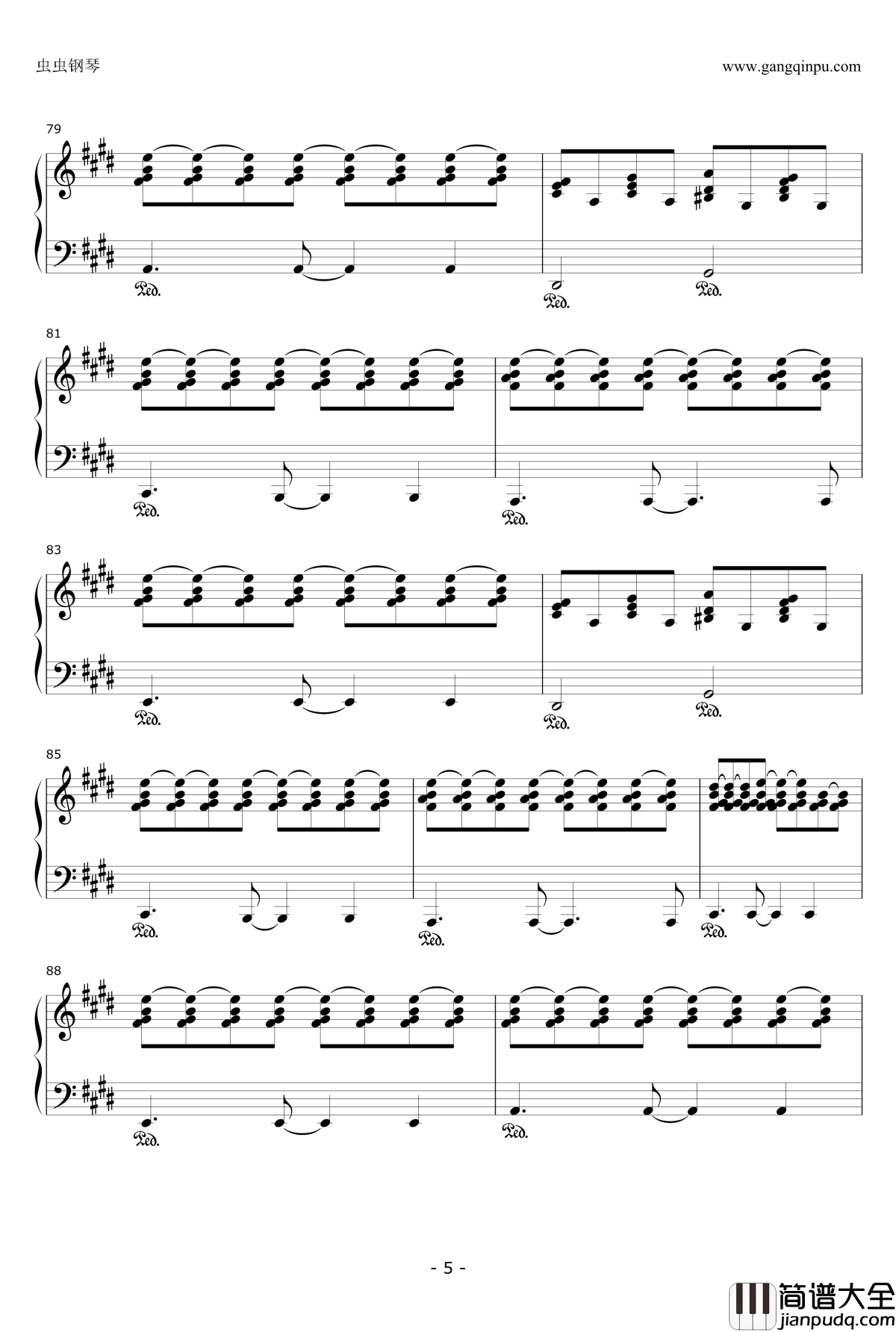 Need_You_Now钢琴谱_伴奏谱_Lady_Antebellum