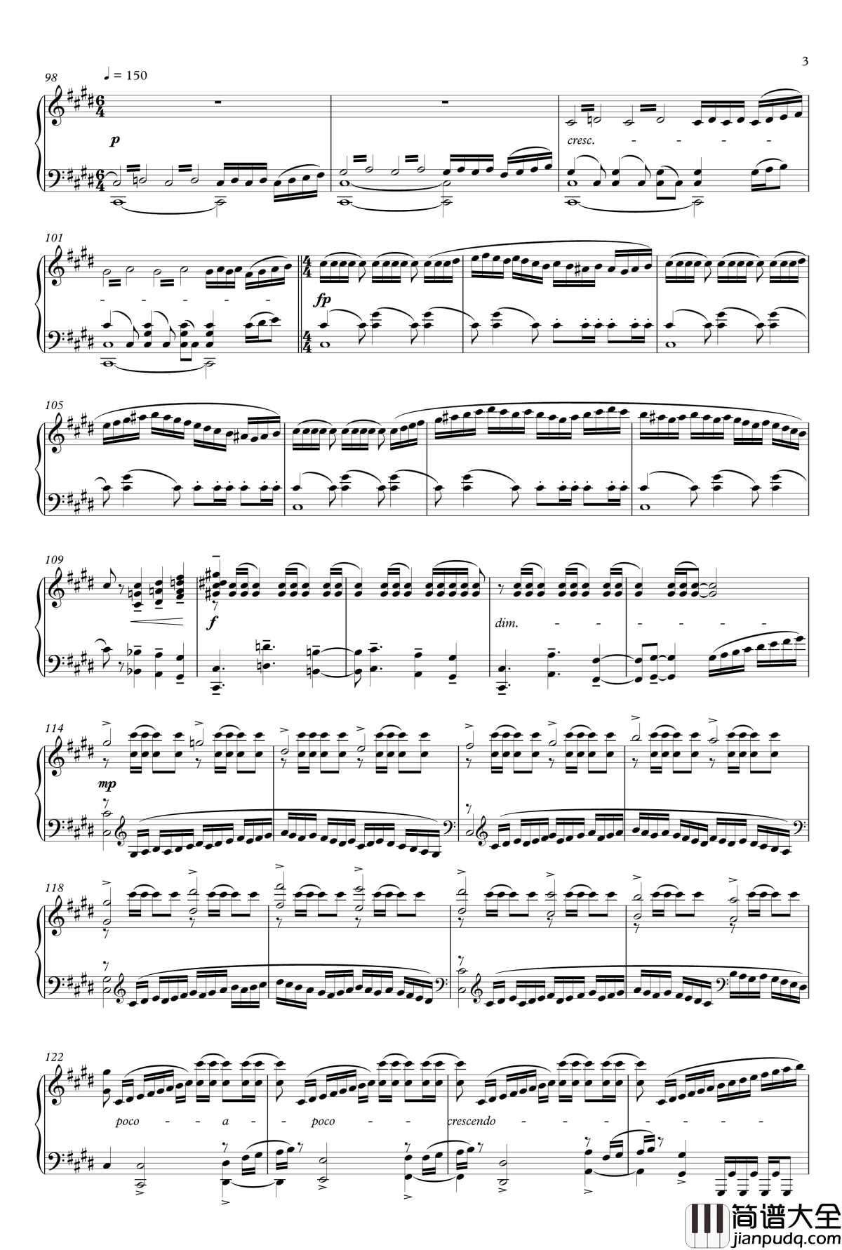 _Kancolle钢琴谱_舰队Collection_钢琴组曲钢琴谱_Animenz