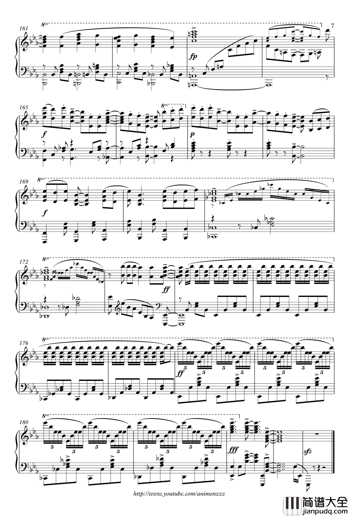 甘城光辉游乐园OP钢琴谱_Extra_magic_hour_Animenz