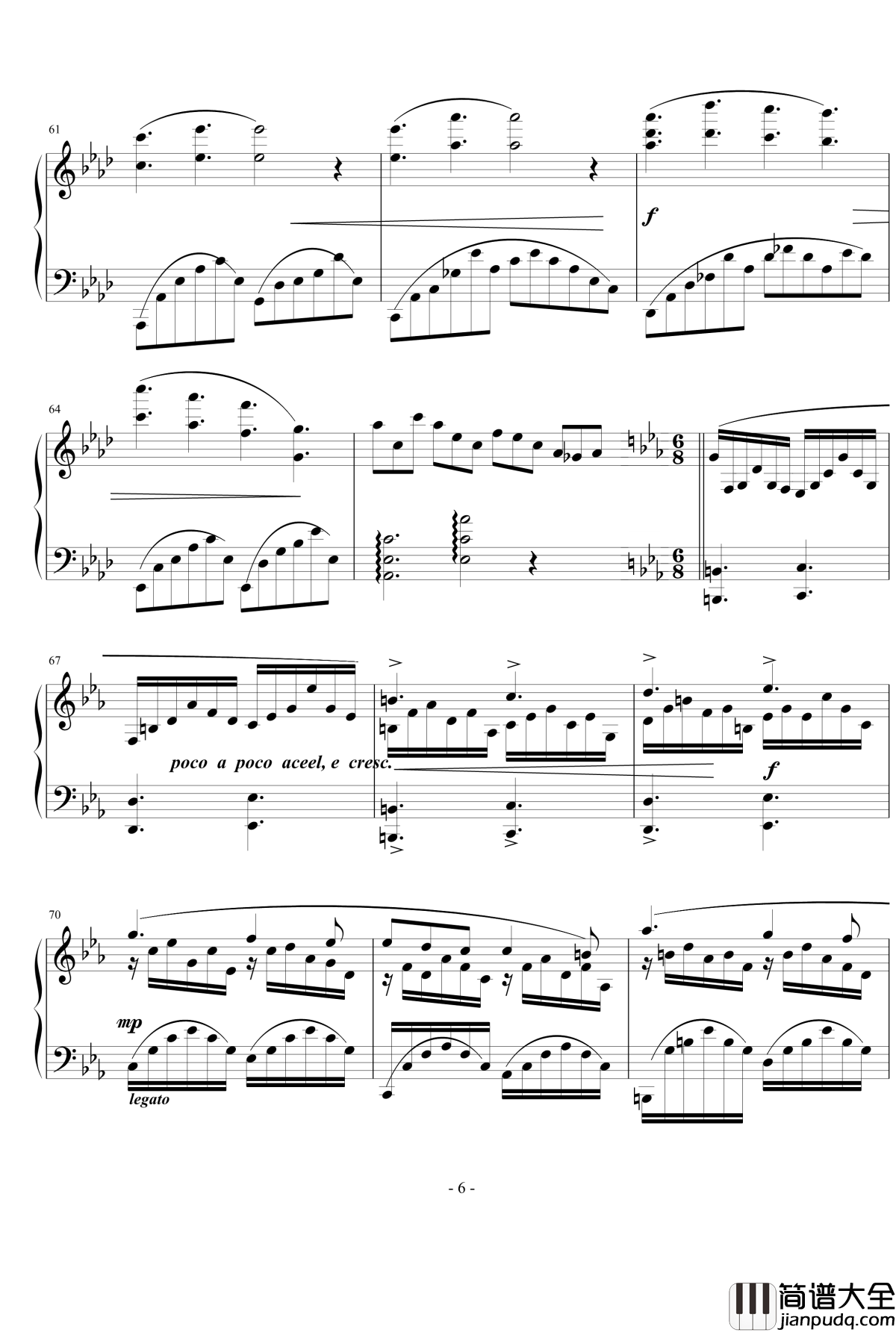 c小调前奏曲钢琴谱_nyride