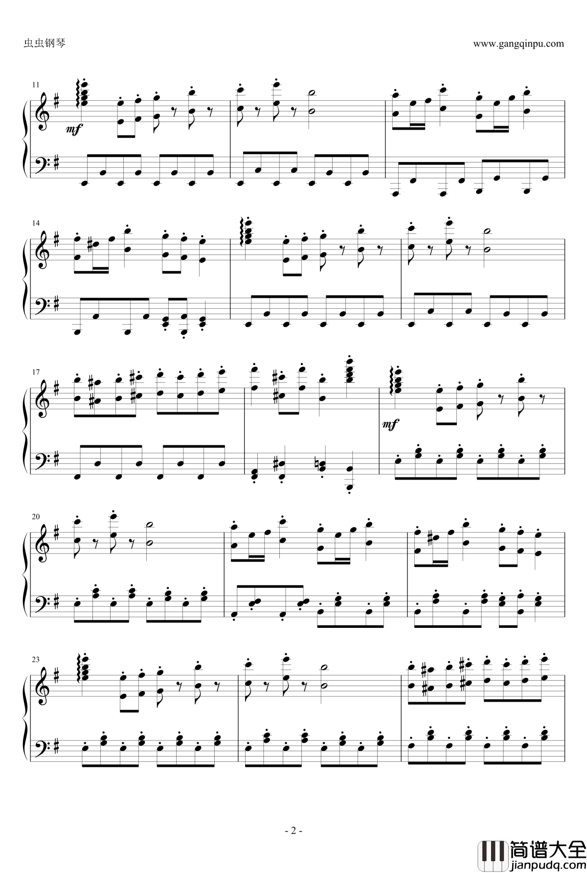 Csikos_Post钢琴谱_Banya