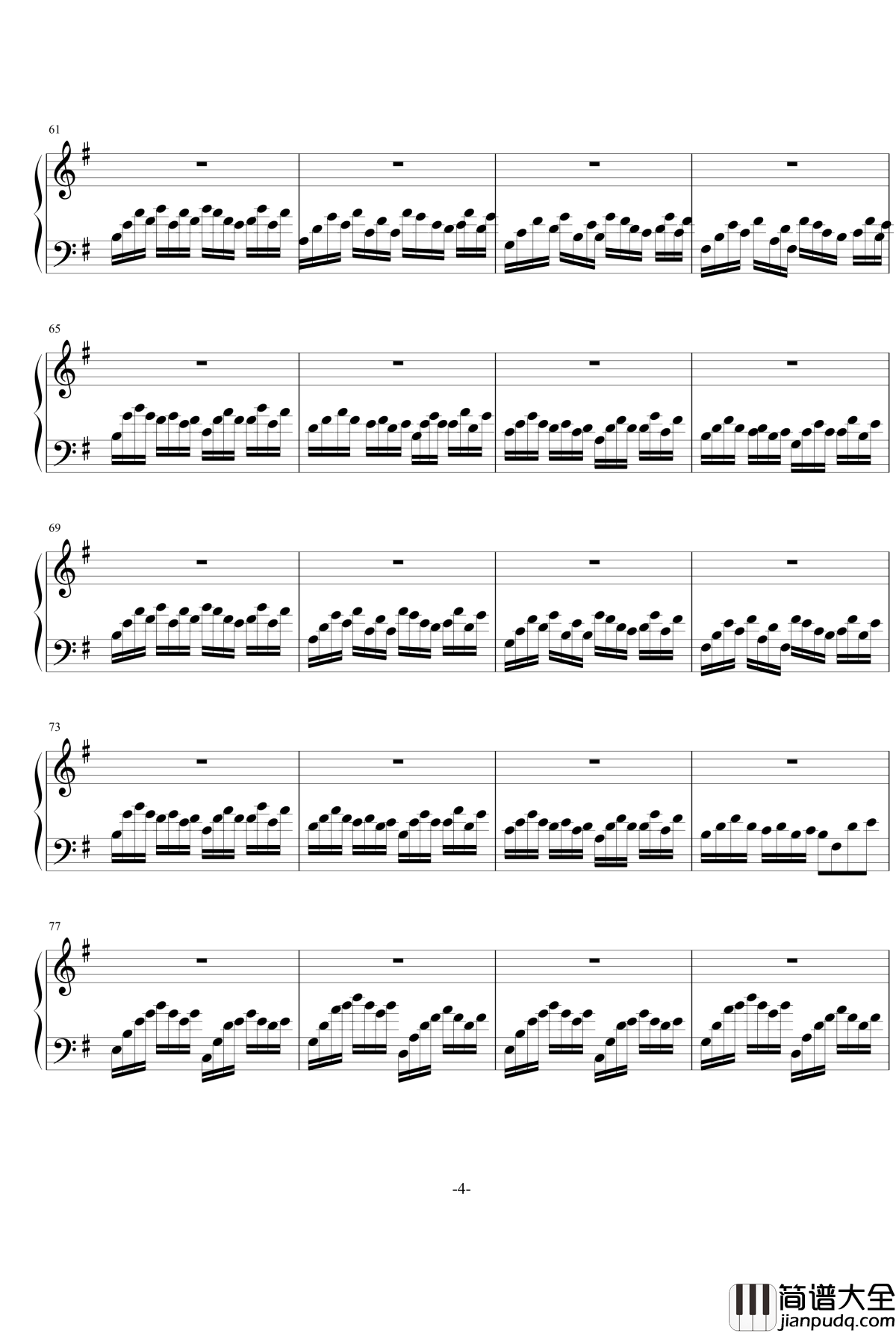 踏海逐月钢琴谱_夜萤