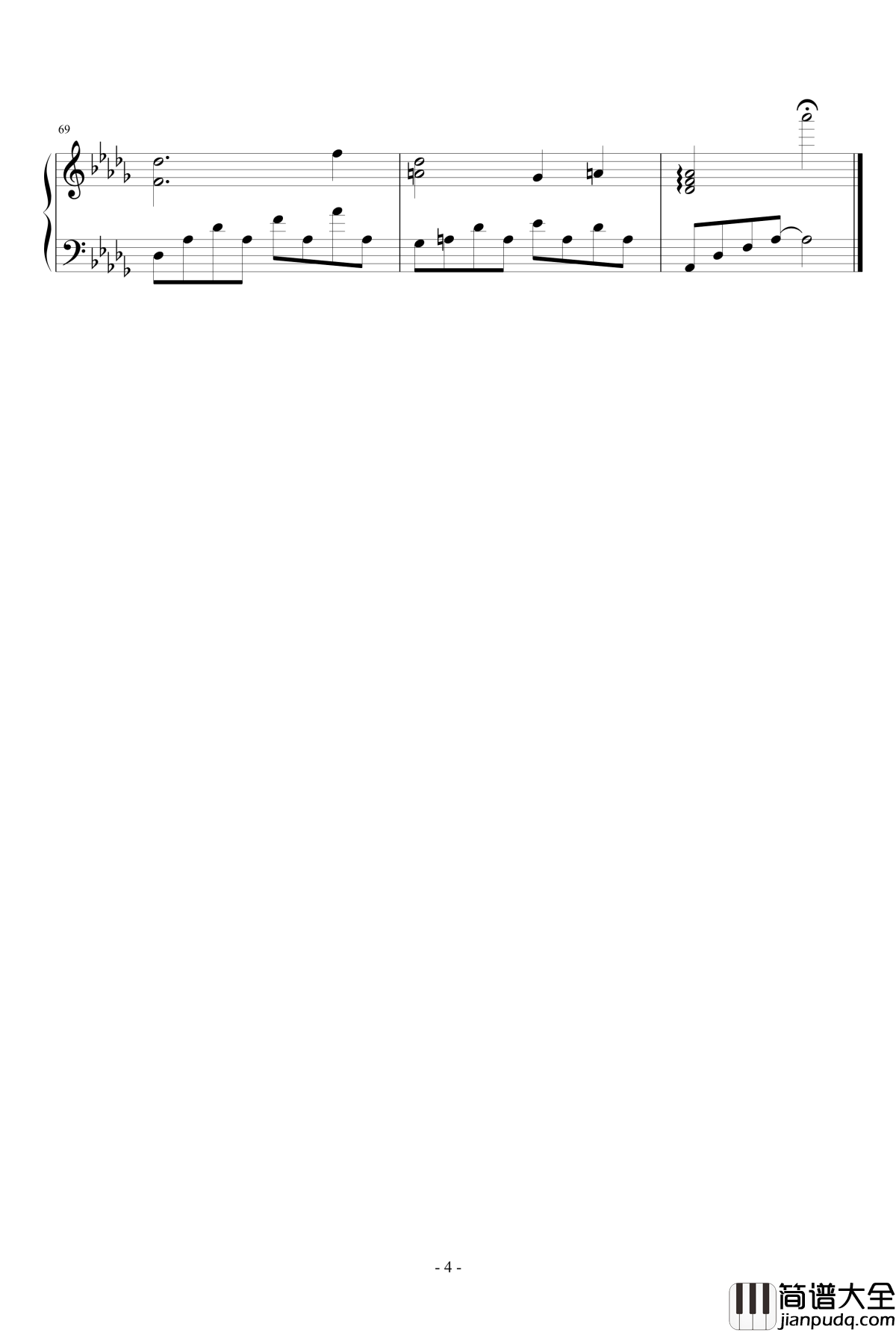 那年那月钢琴谱_Dollman