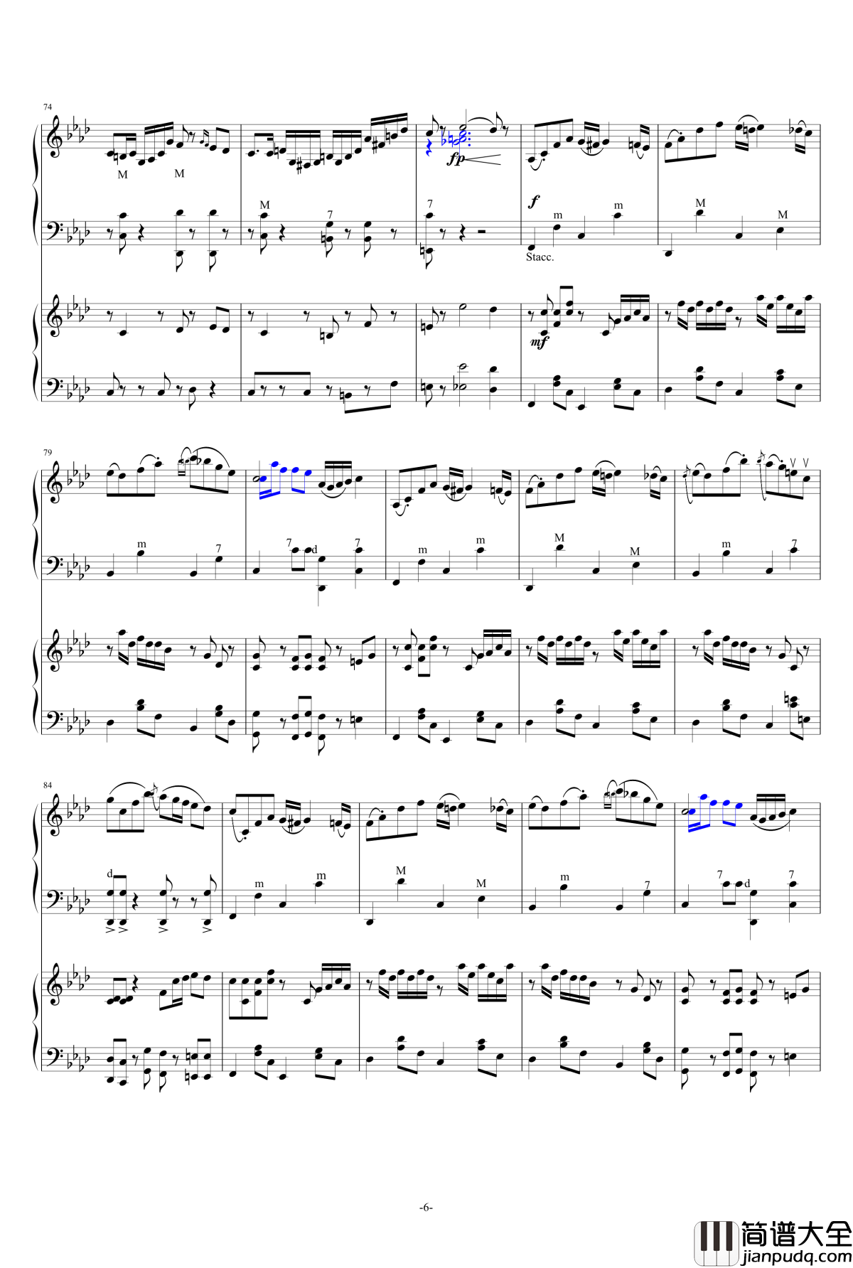 Quo_Vadis钢琴谱_手风琴_+_钢琴_M2U